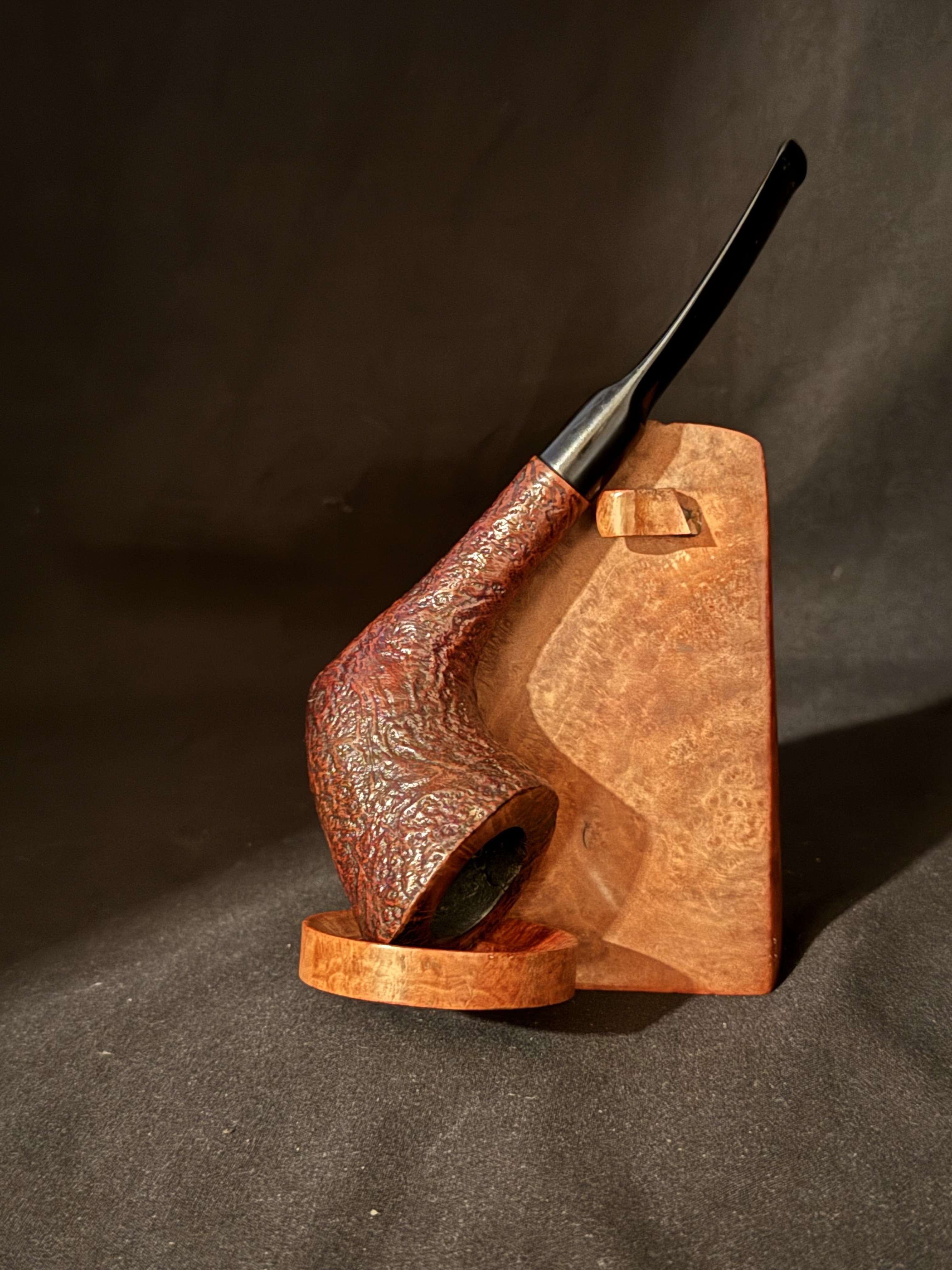 Savinelli Deluxe 904 KS Sandblast Dublin Oval Estate Pipe 2
