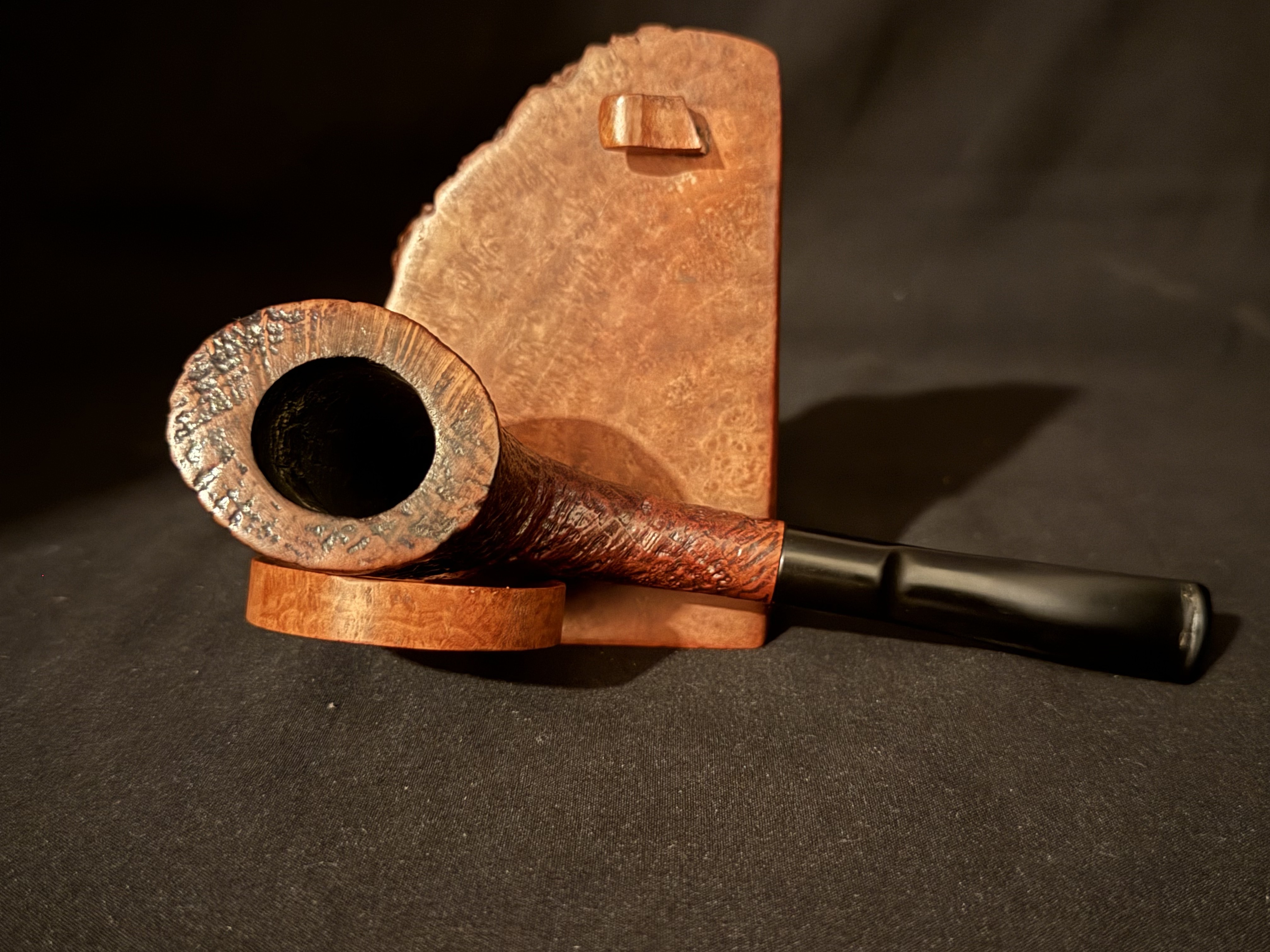 Savinelli Deluxe 904 KS Sandblast Dublin Oval Estate Pipe 5