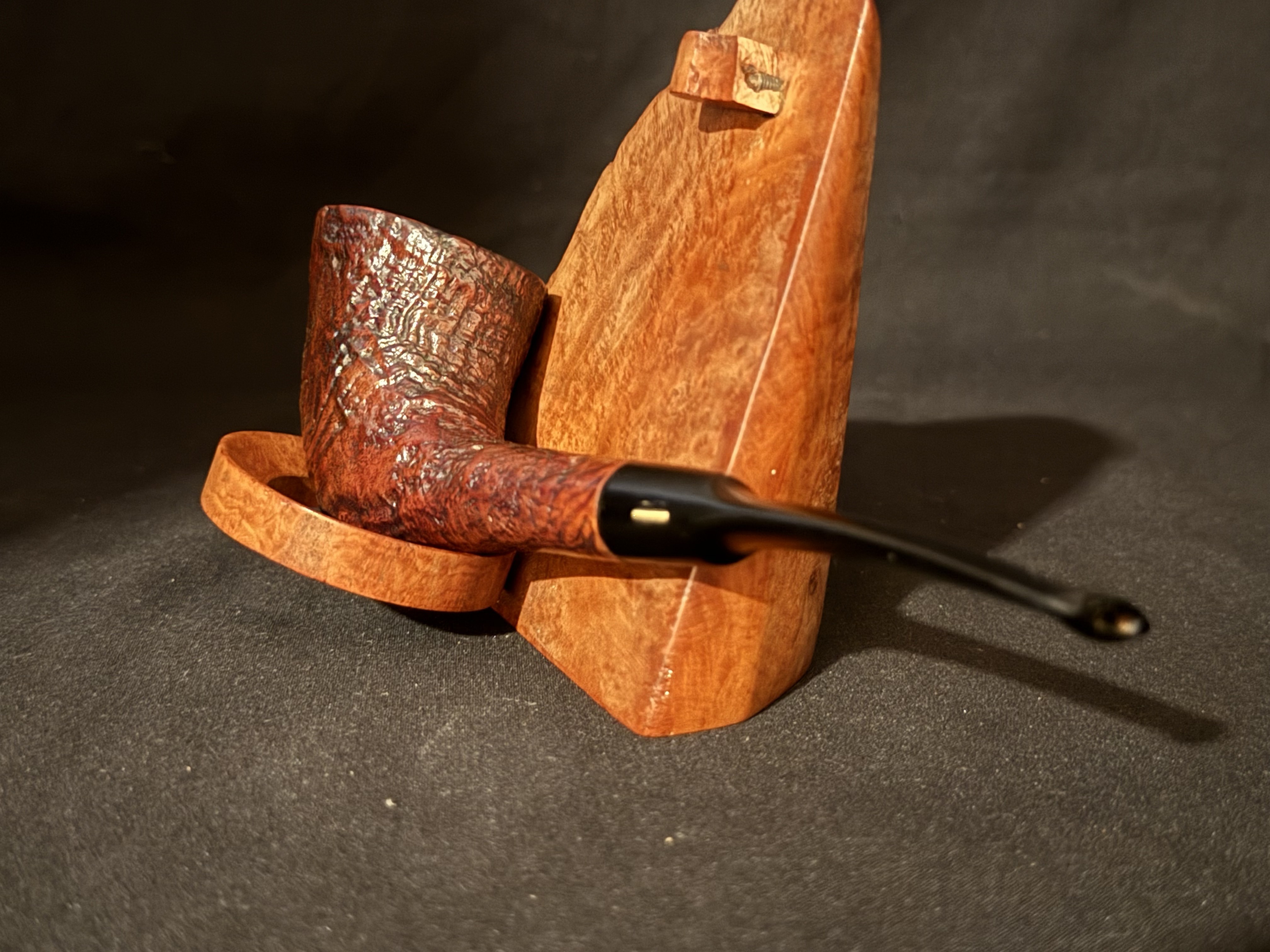 Savinelli Deluxe 904 KS Sandblast Dublin Oval Estate Pipe 9