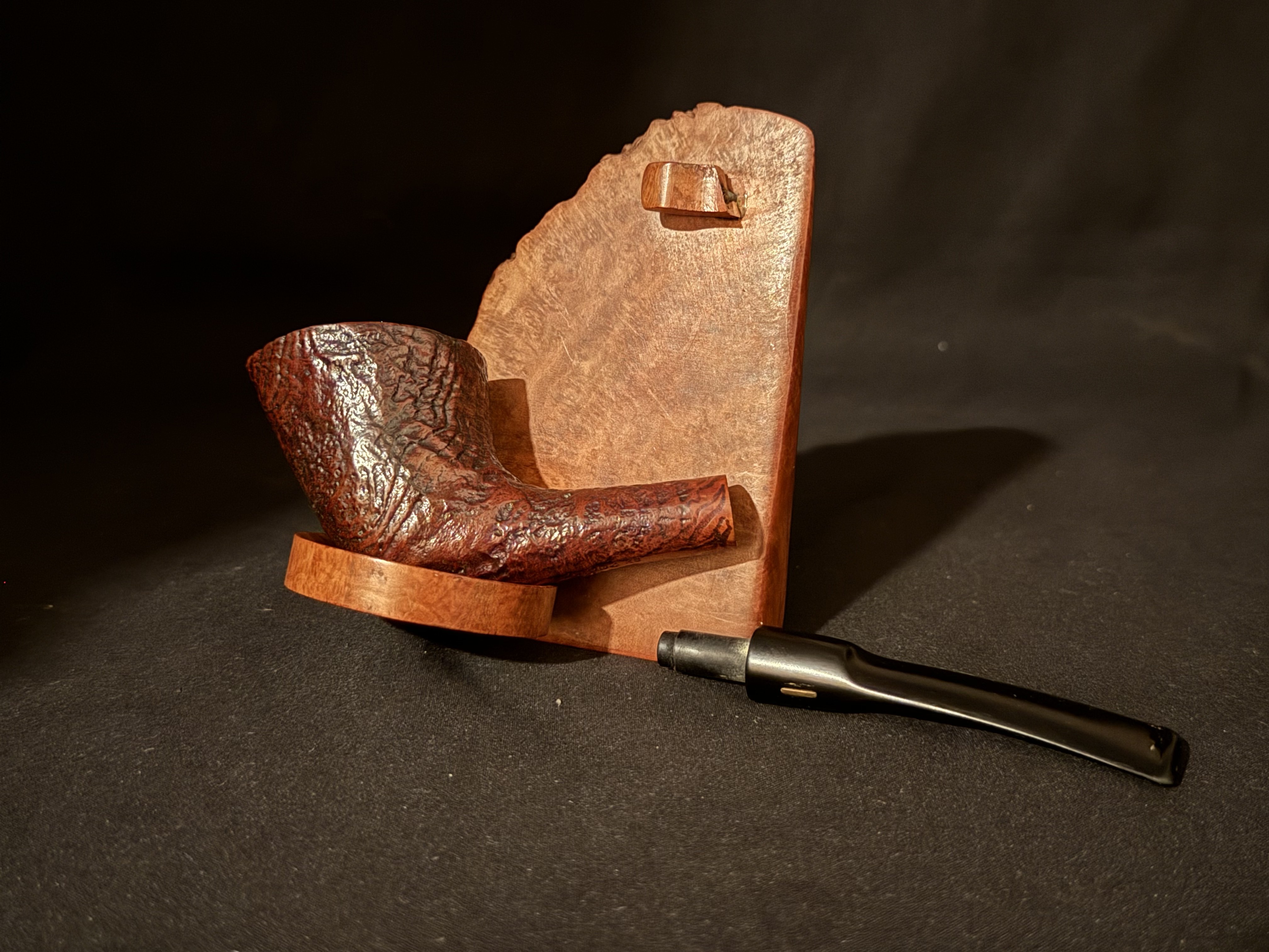 Savinelli Deluxe 904 KS Sandblast Dublin Oval Estate Pipe 11
