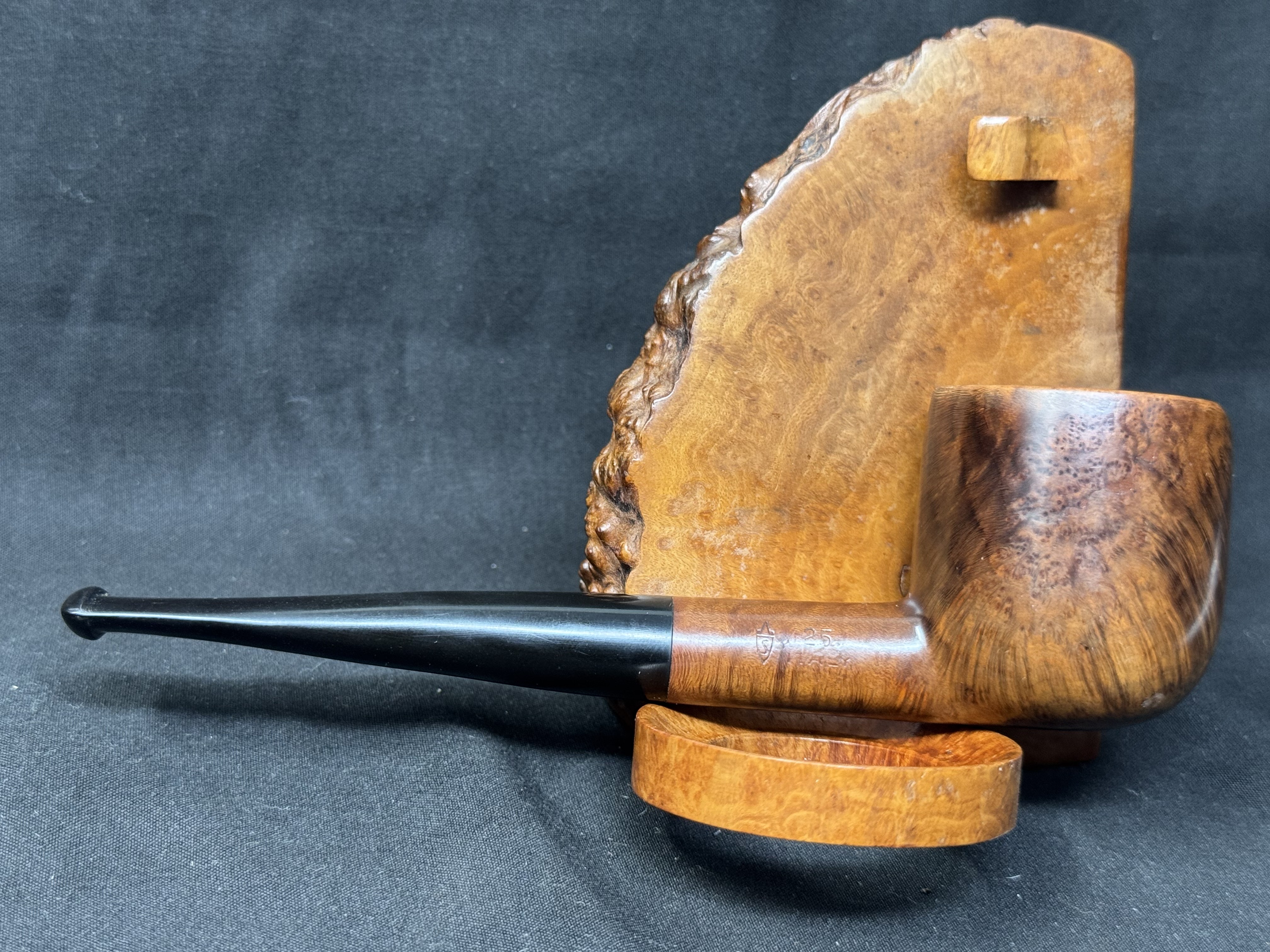 Savinelli Oscar Aged Briar Straight Smooth Billiard Estate Pipe 3