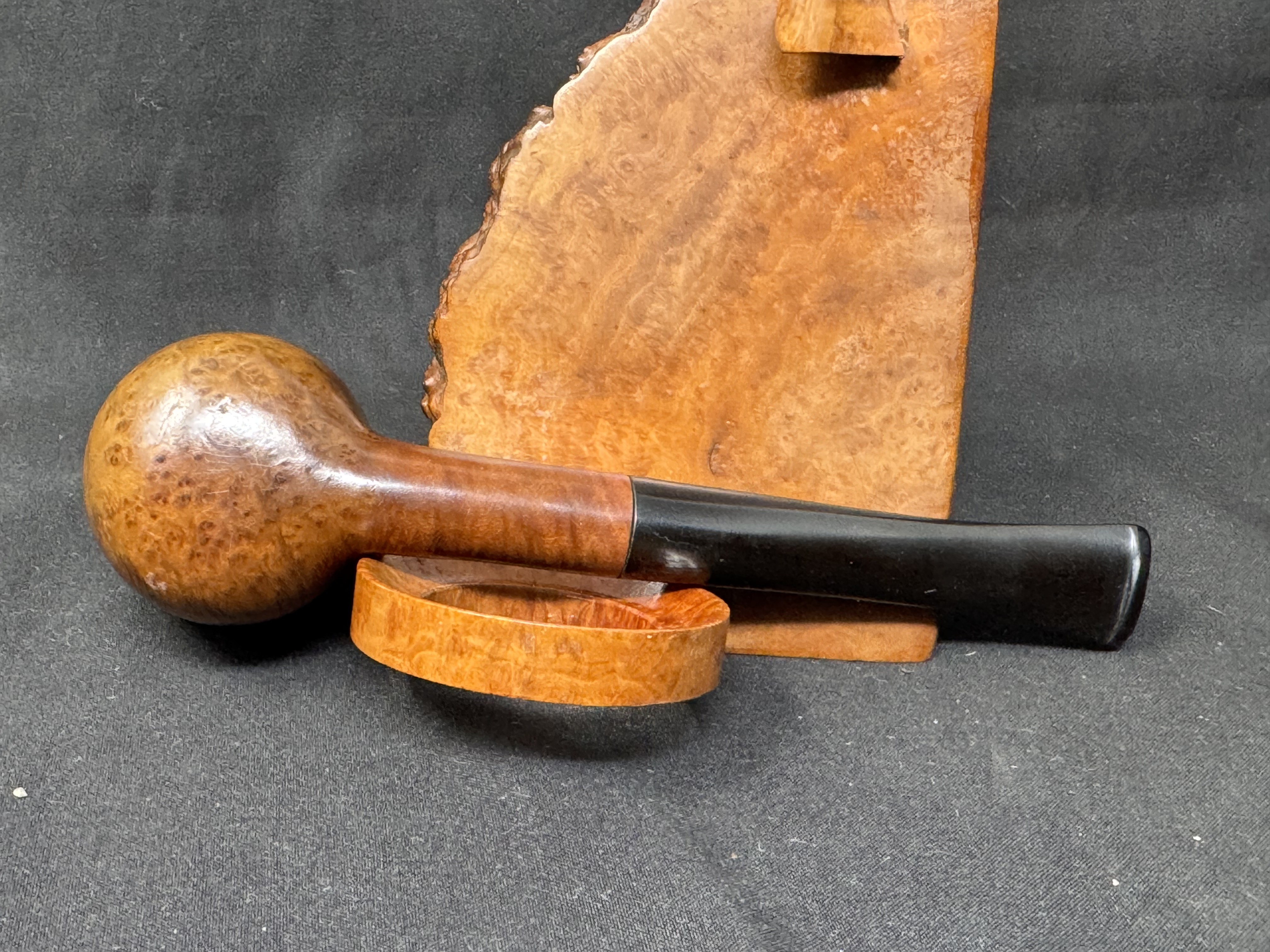 Savinelli Oscar Aged Briar Straight Smooth Billiard Estate Pipe 9