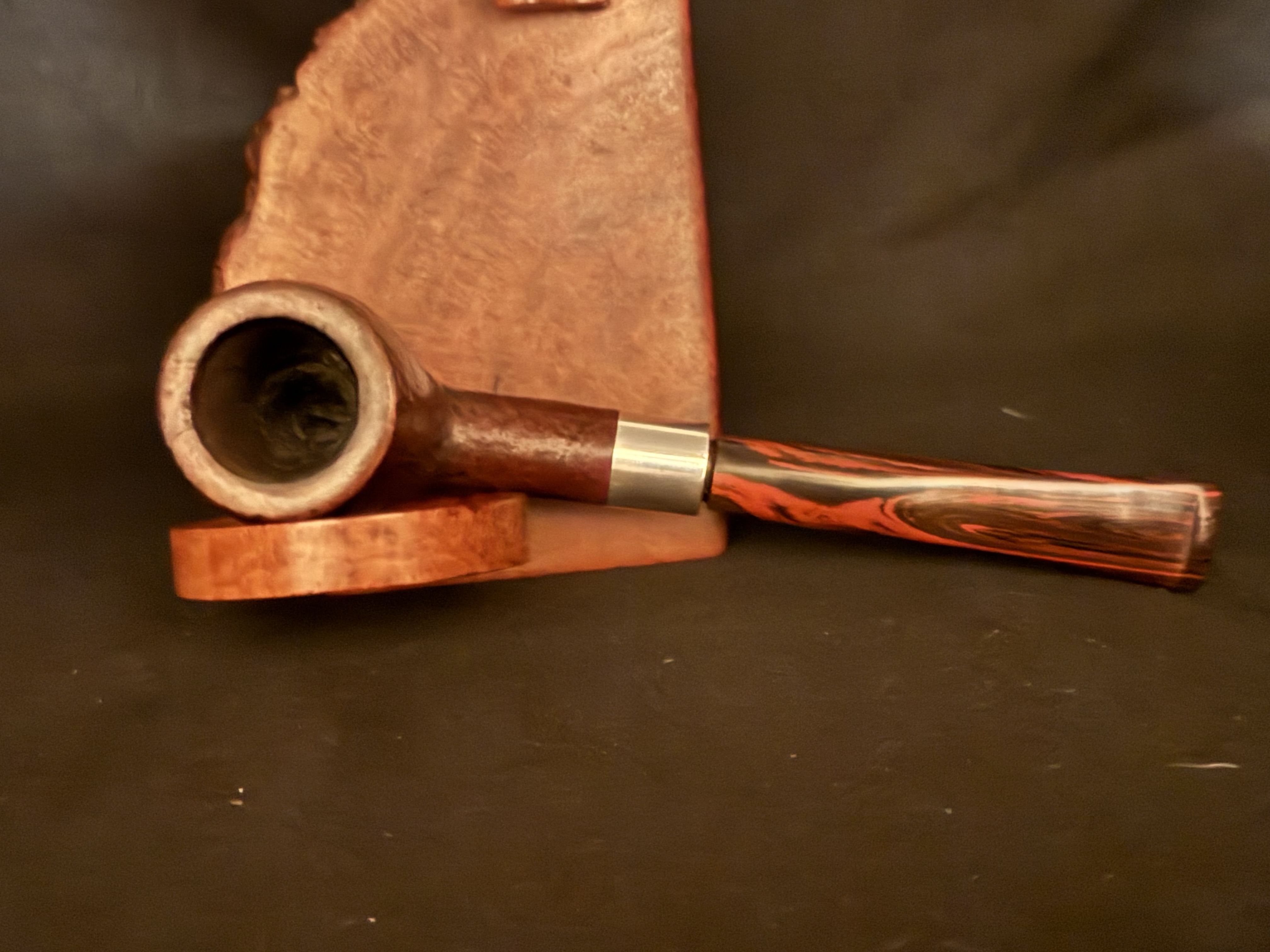 Savinelli Club 104 Sandblast Straight Billiard Estate Pipe 5