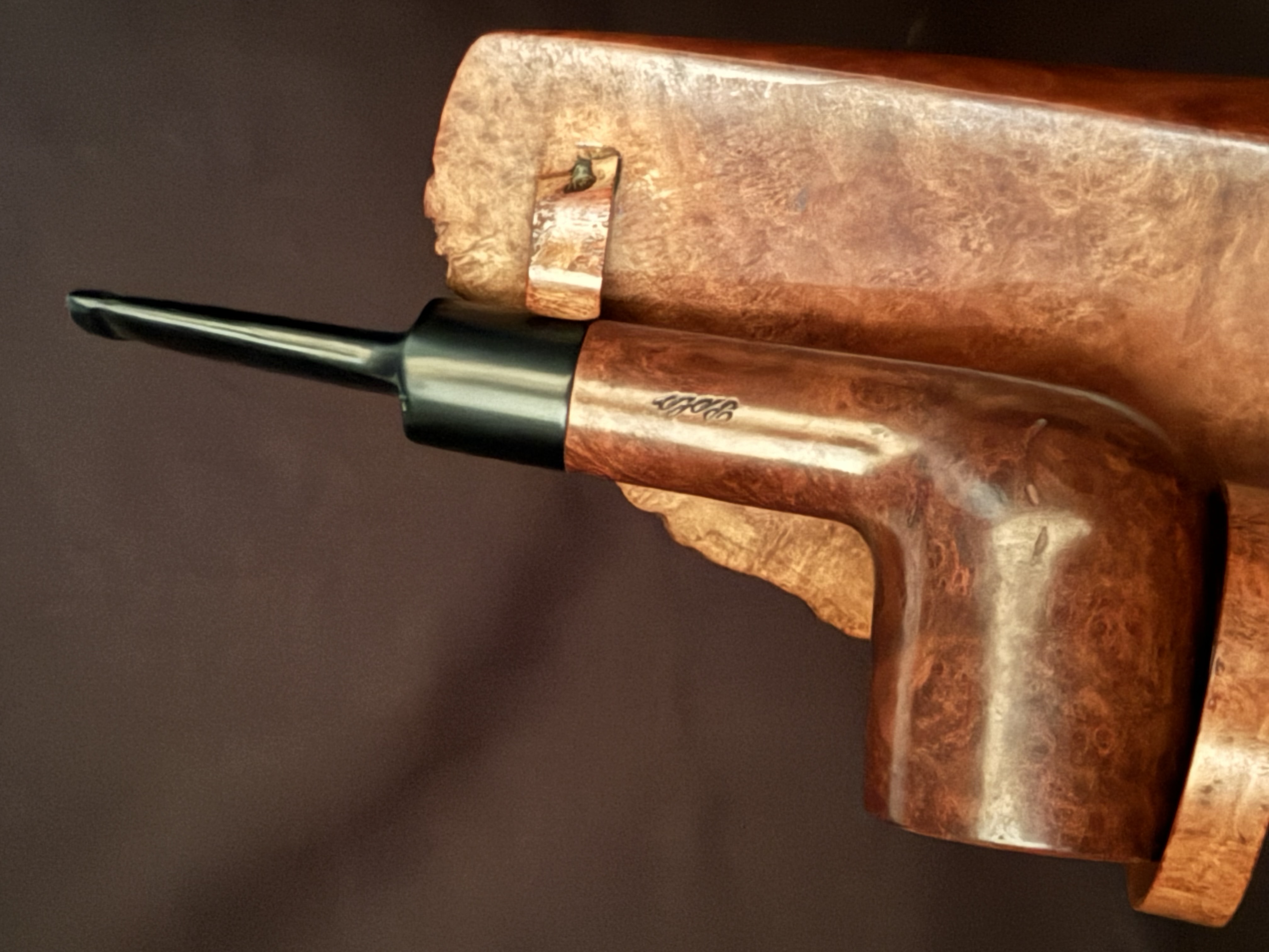 POLO 8264 Straight Lovat, Vulcanite Stem, Estate Pipe