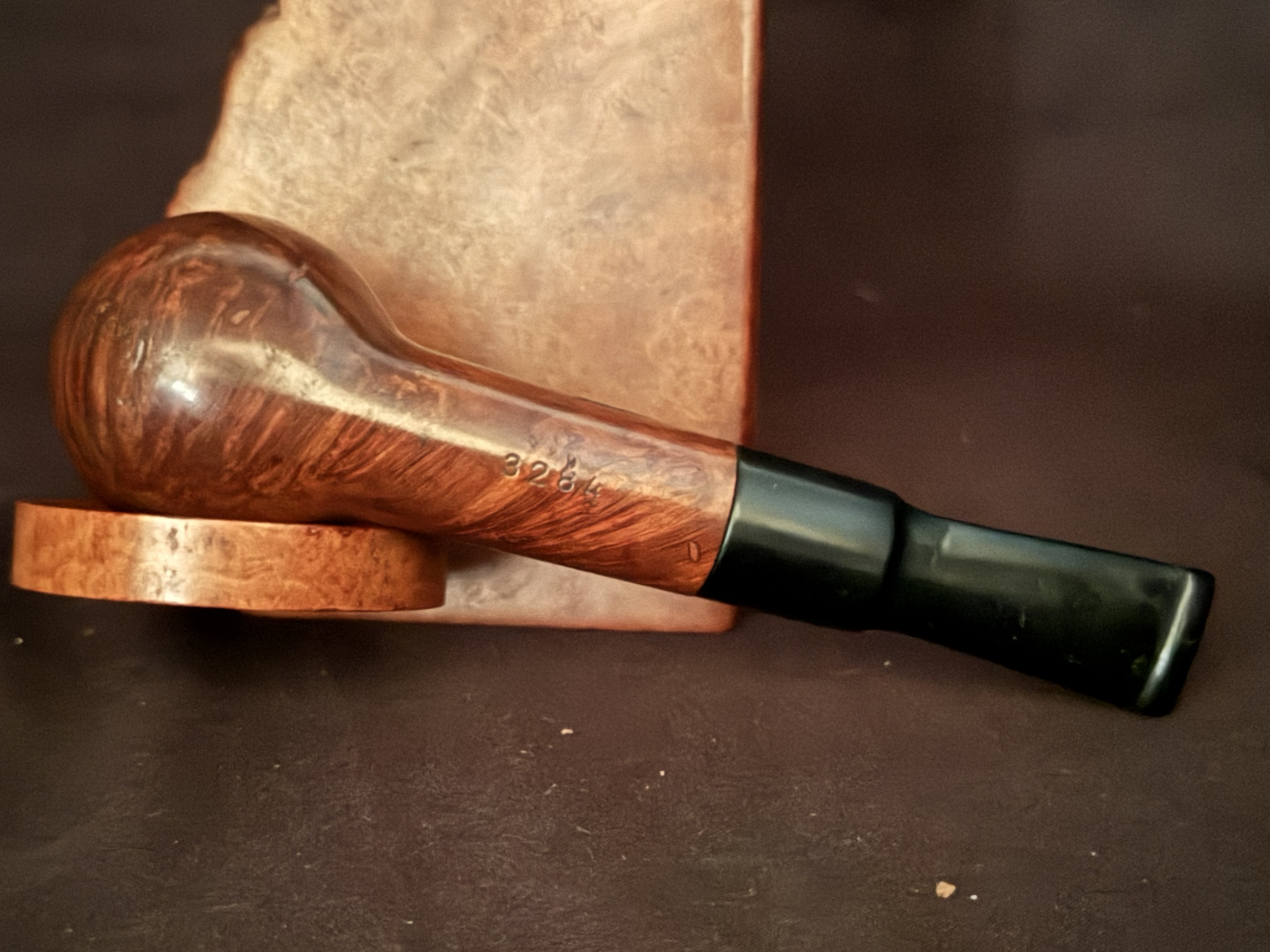 POLO 8264 Straight Lovat, Vulcanite Stem, Estate Pipe 6