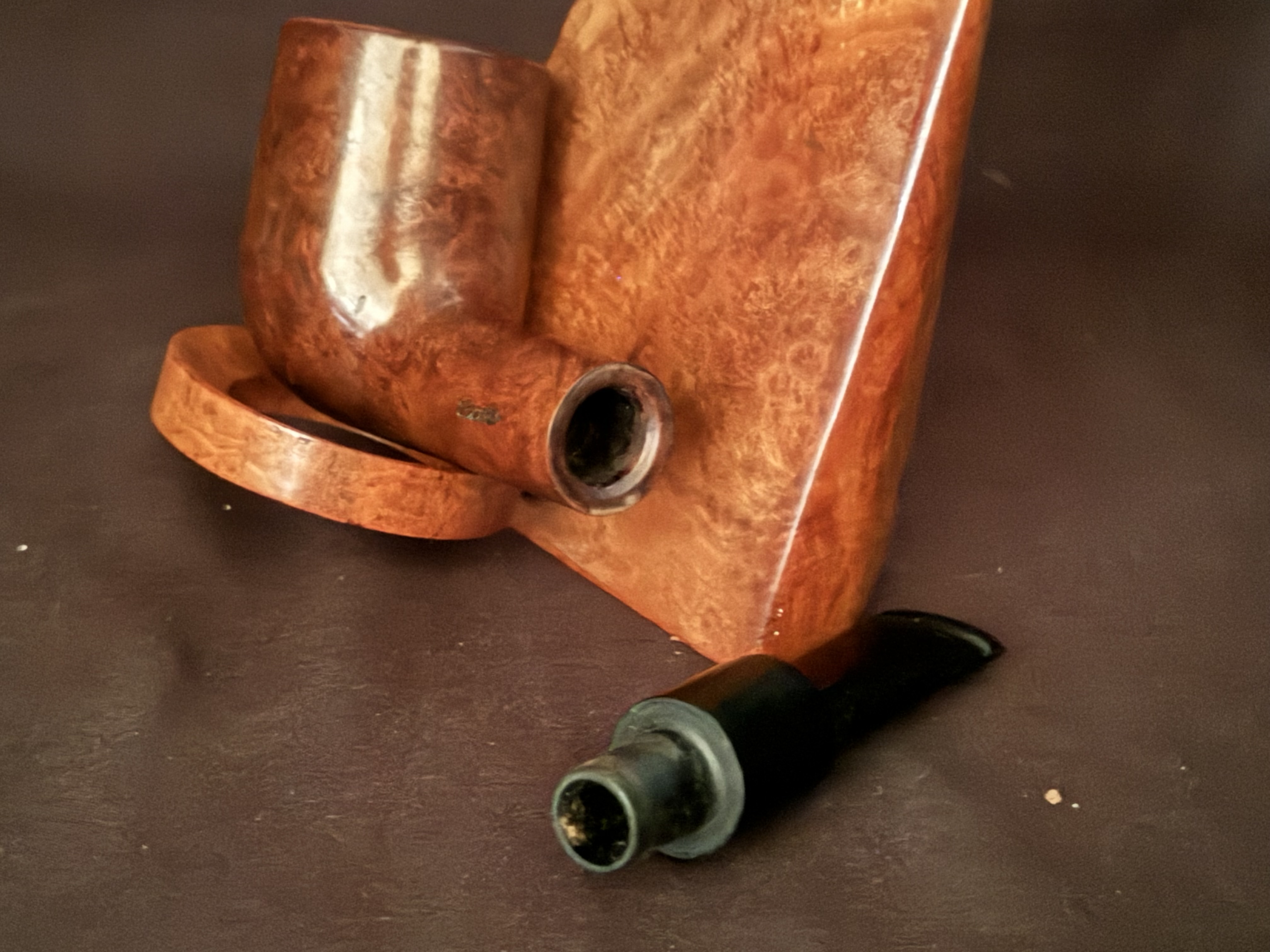 POLO 8264 Straight Lovat, Vulcanite Stem, Estate Pipe 9