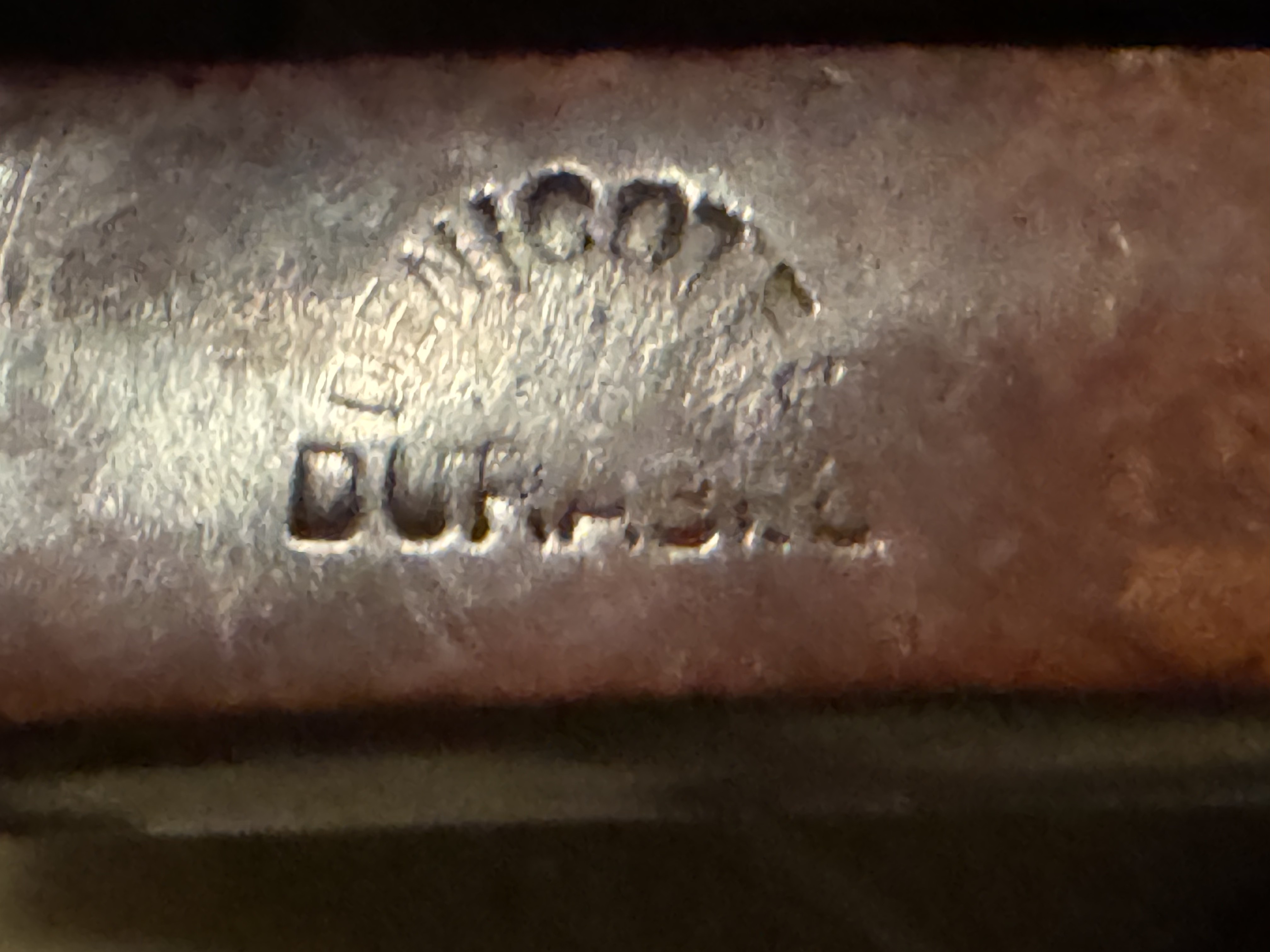 Denicotea Durable Polo Bruyere Extra 60 Smooth Bent Bulldog Diamond Shank Estate Pipe 9