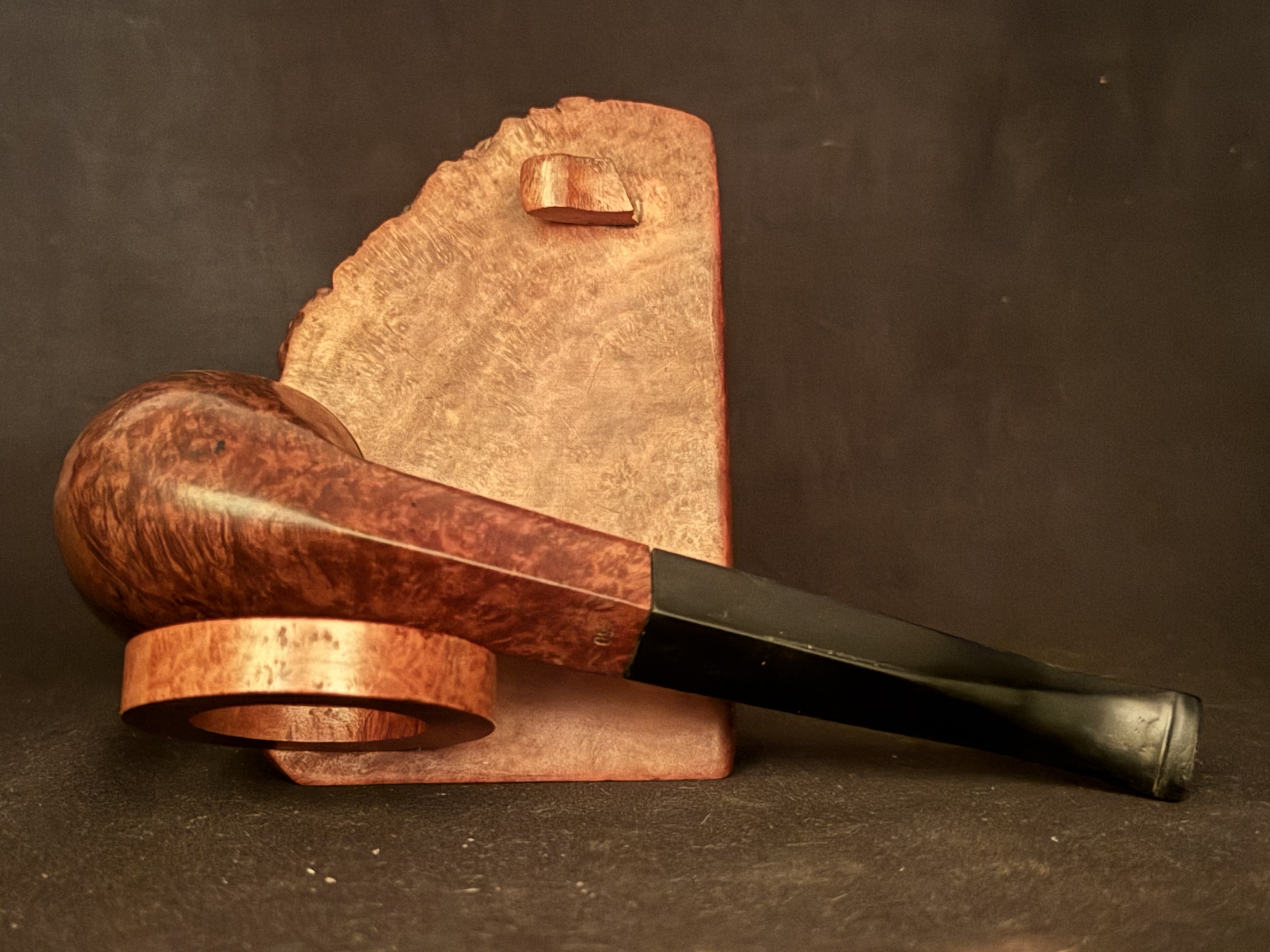 Denicotea Durable Polo Bruyere Extra 60 Smooth Bent Bulldog Diamond Shank Estate Pipe 11