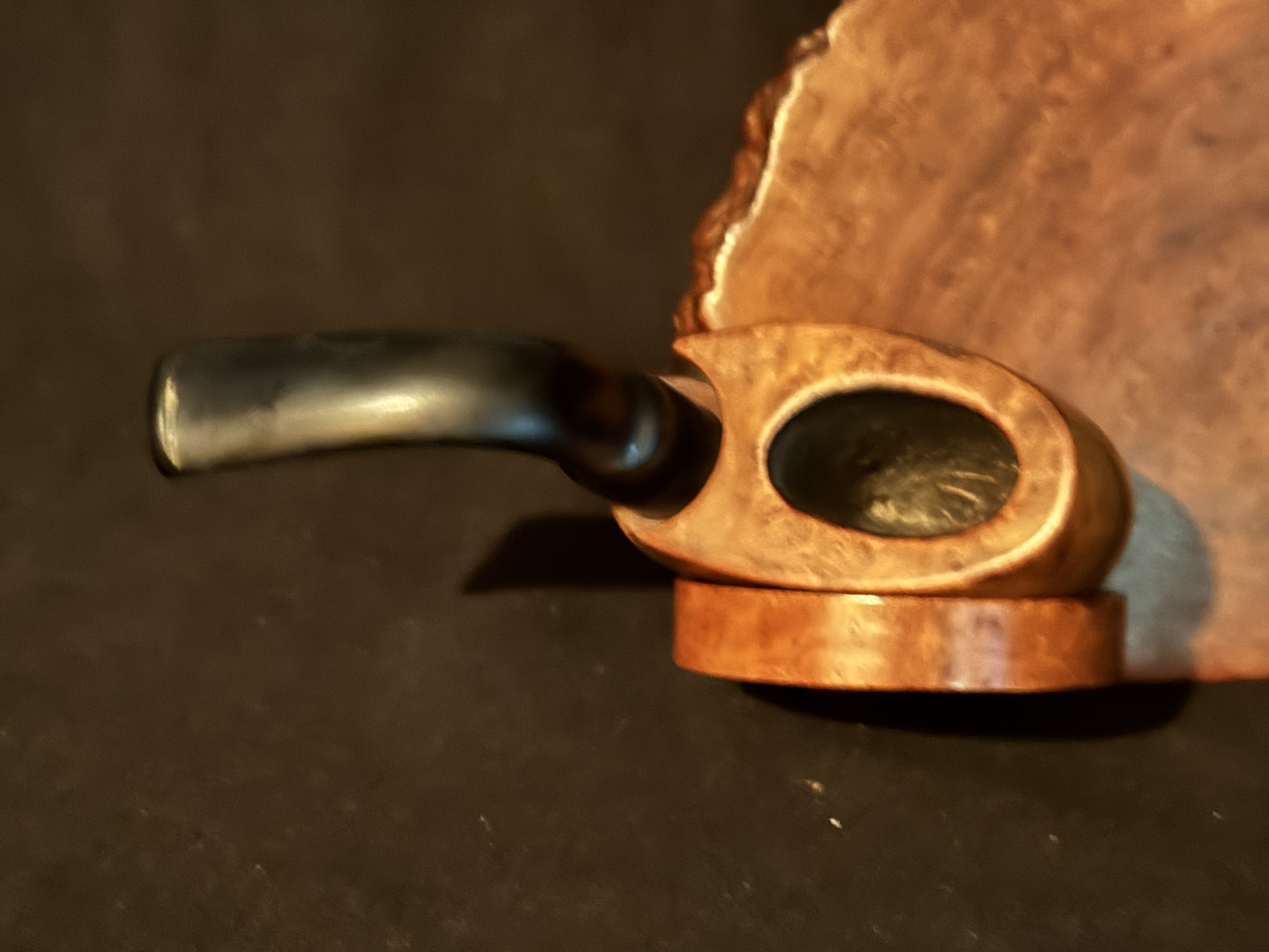 Folding Vest Pocket Pipe - Smooth Briar Finish - Mid-20th Century Portable Estate Pipe 3