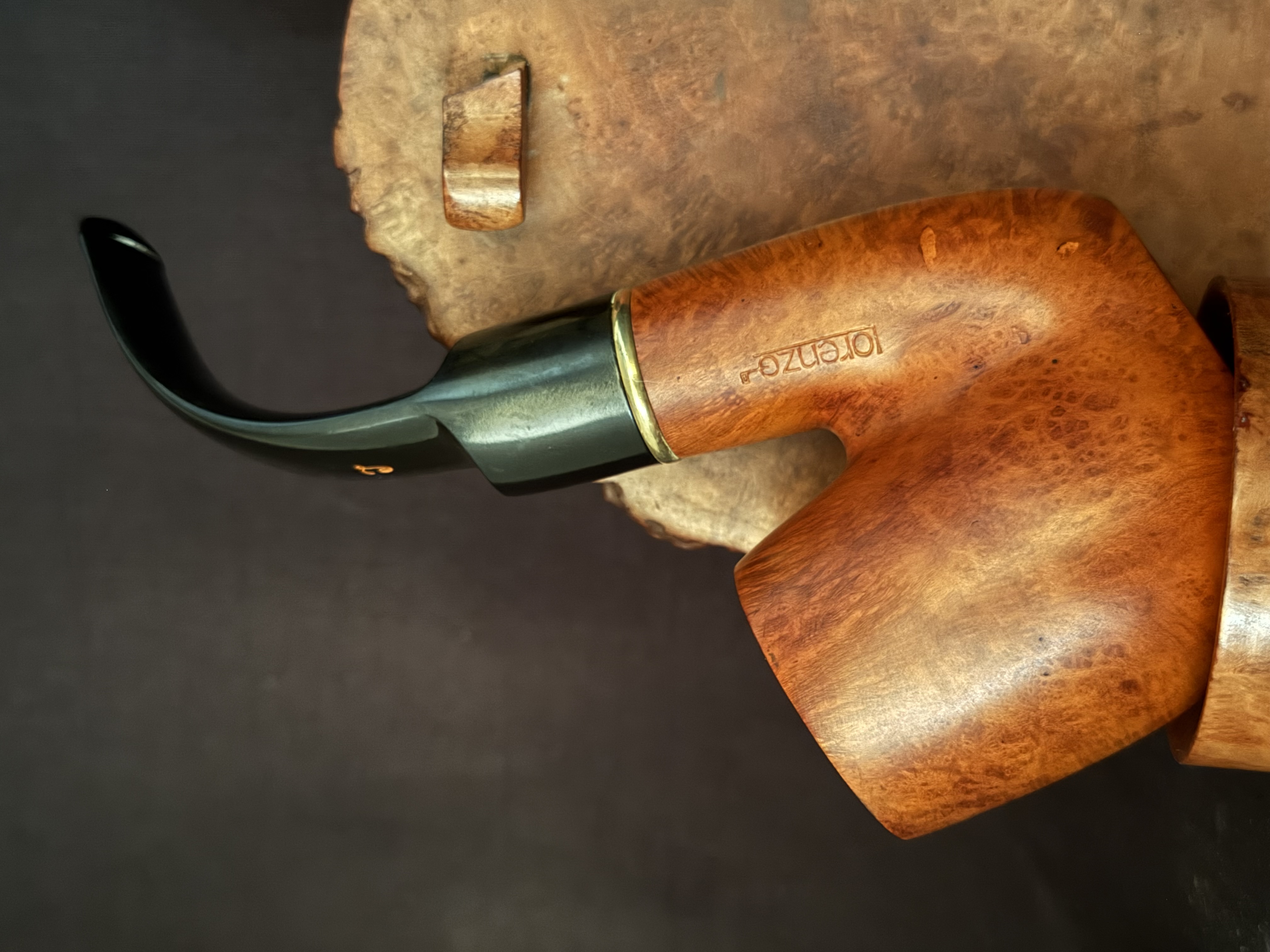 Lorenzo Alto 6015/1 Smooth Full Bent Sitter Oom Paul, Unsmoked New Old Stock 3