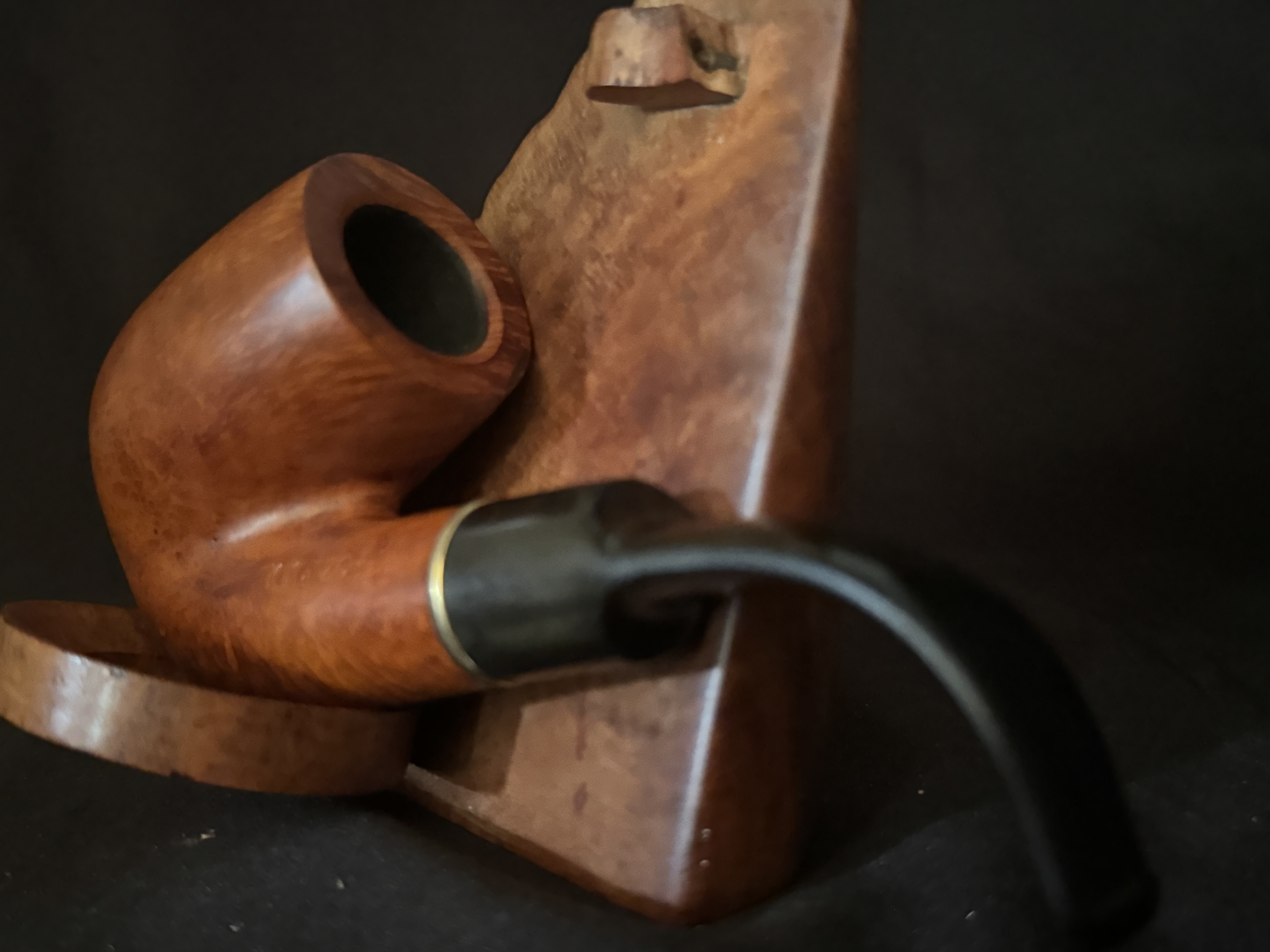 Lorenzo Alto 6015/1 Smooth Full Bent Sitter Oom Paul, Unsmoked New Old Stock 9