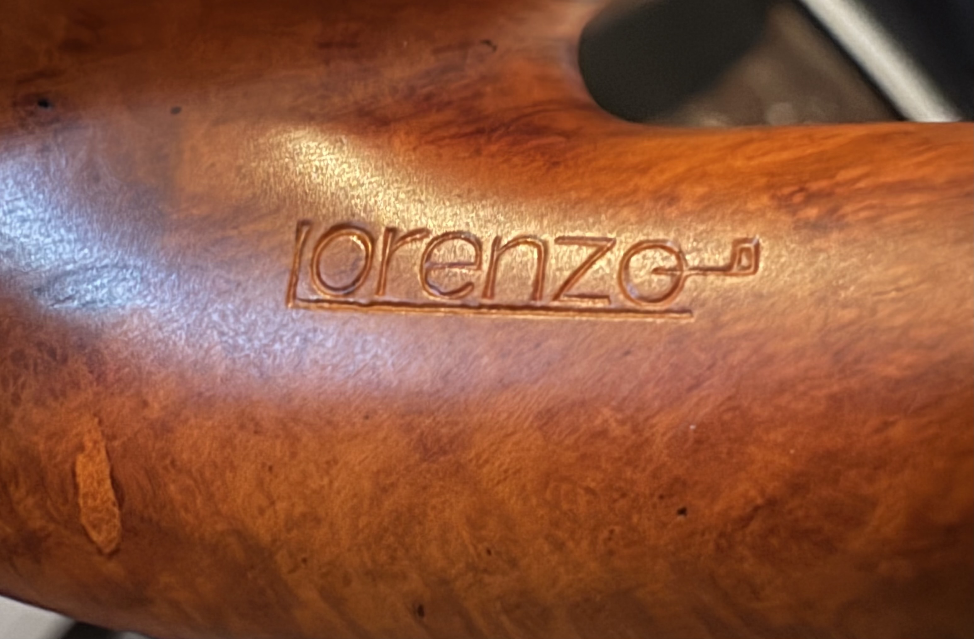 Lorenzo Alto 6015/1 Smooth Full Bent Sitter Oom Paul, Unsmoked New Old Stock 12