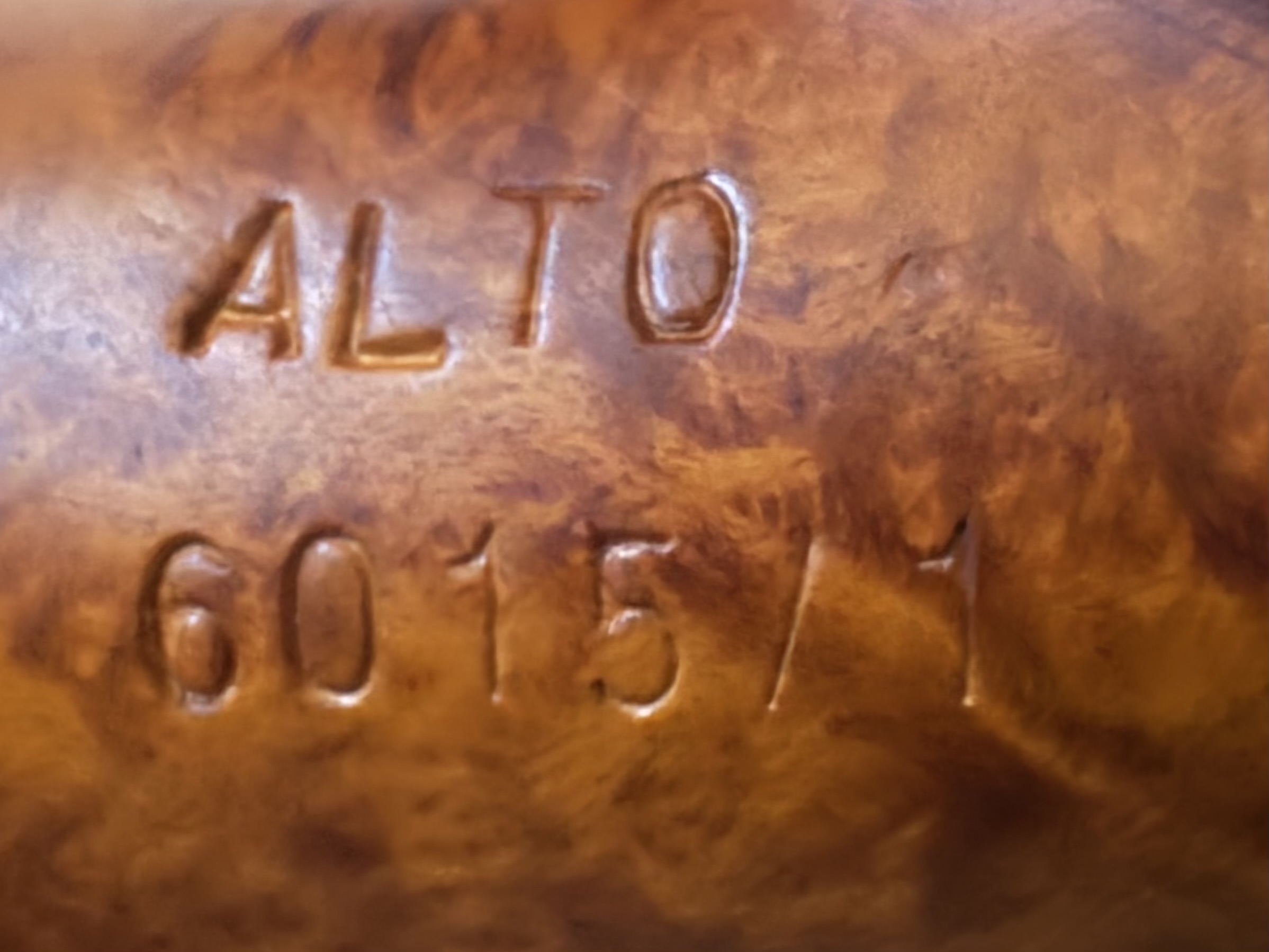 Lorenzo Alto 6015/1 Smooth Full Bent Sitter Oom Paul, Unsmoked New Old Stock 13