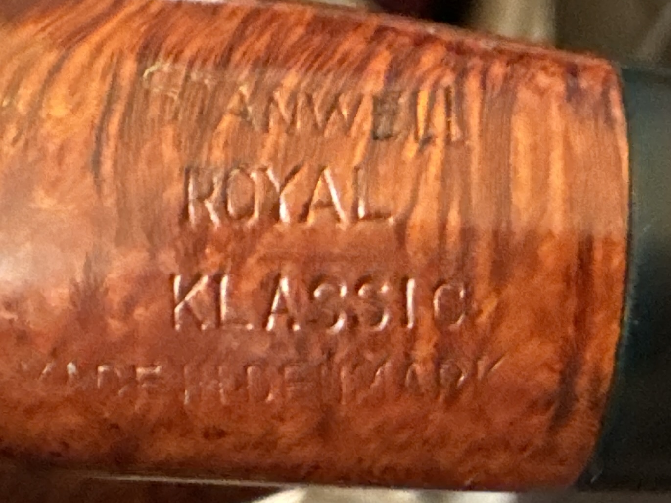 Stanwell Royal Klassic 160 Smooth Full Bent Apple Estate Pipe, Vulcanite Tapered Stem, 9mm Filter, Made in Denmark 12