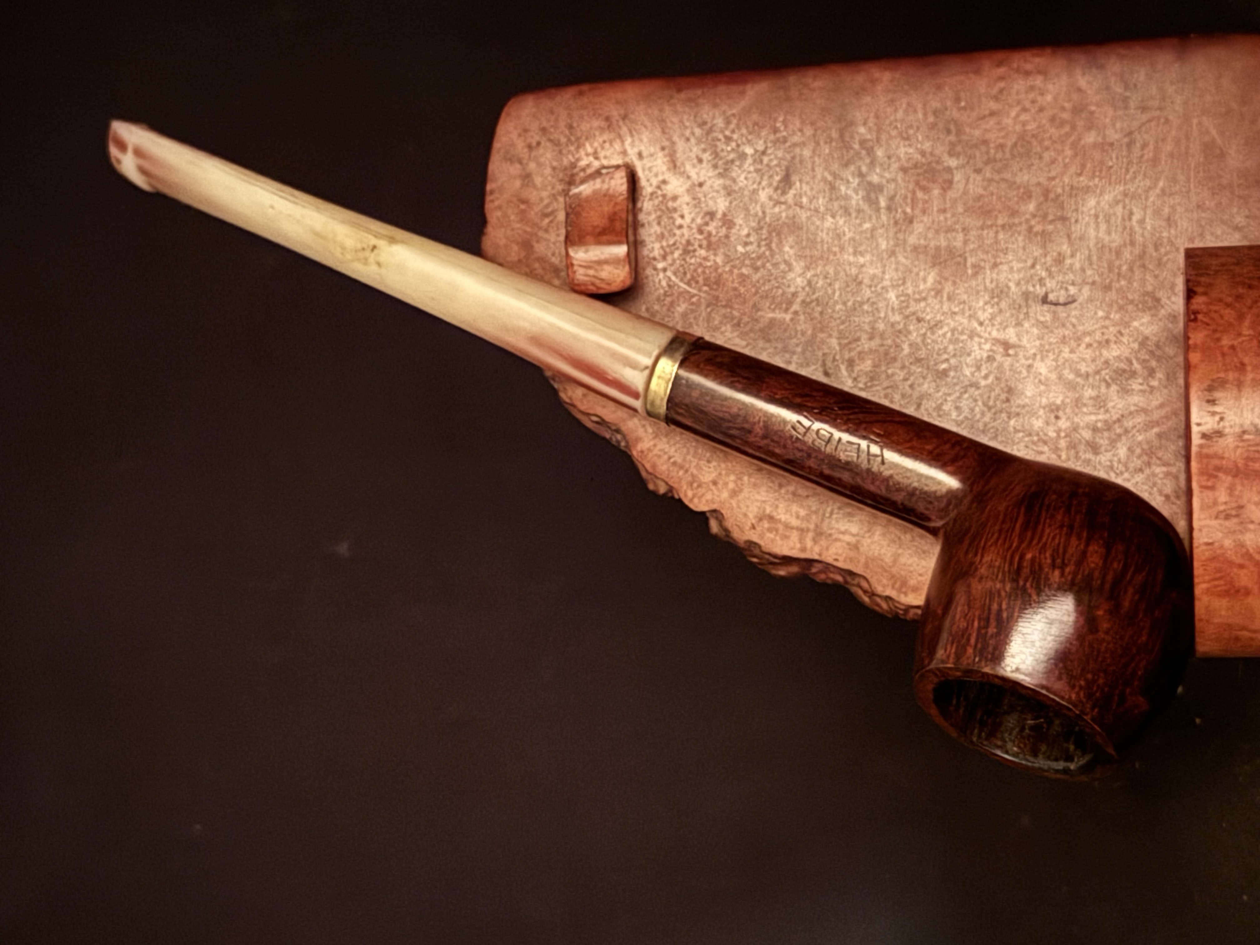 Heibe Filter Straight Apple Estate Pipe