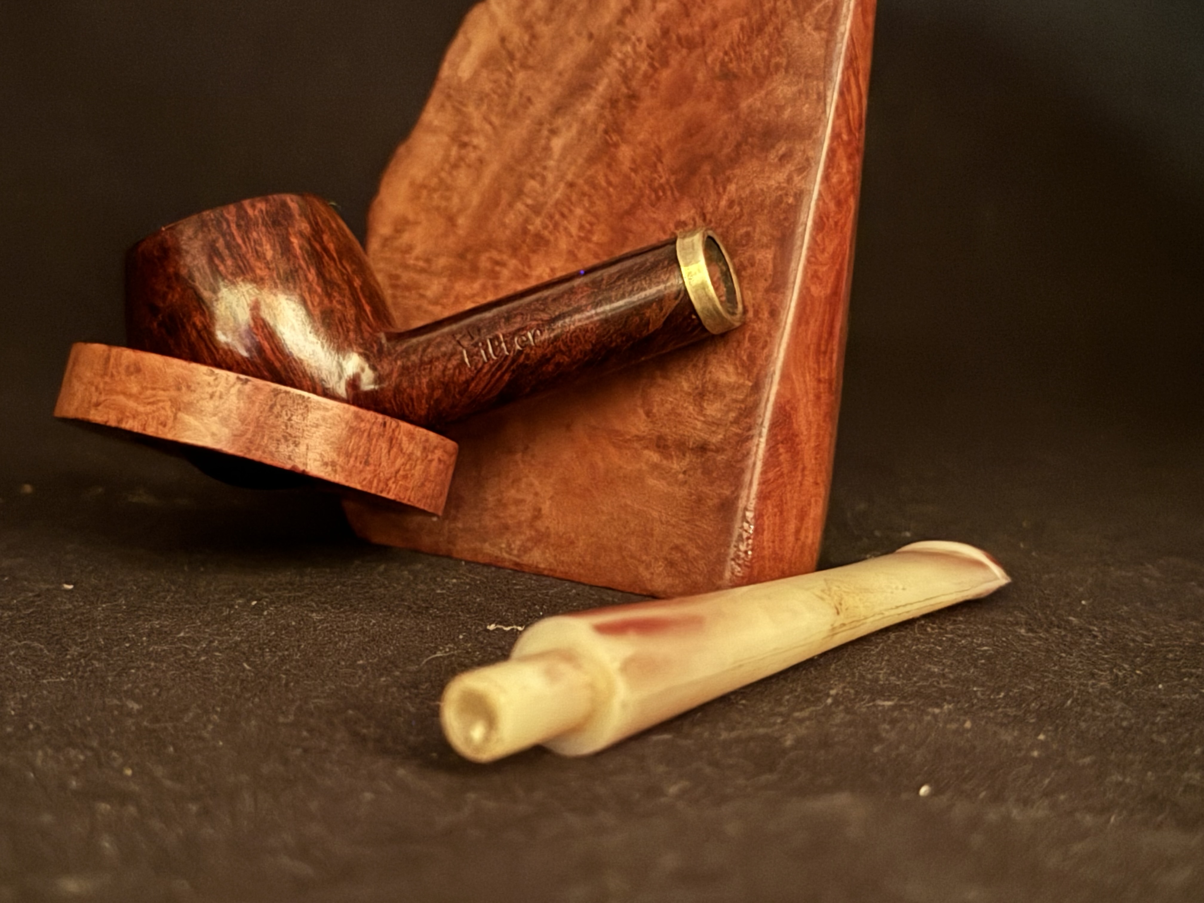 Heibe Filter Straight Apple Estate Pipe 9