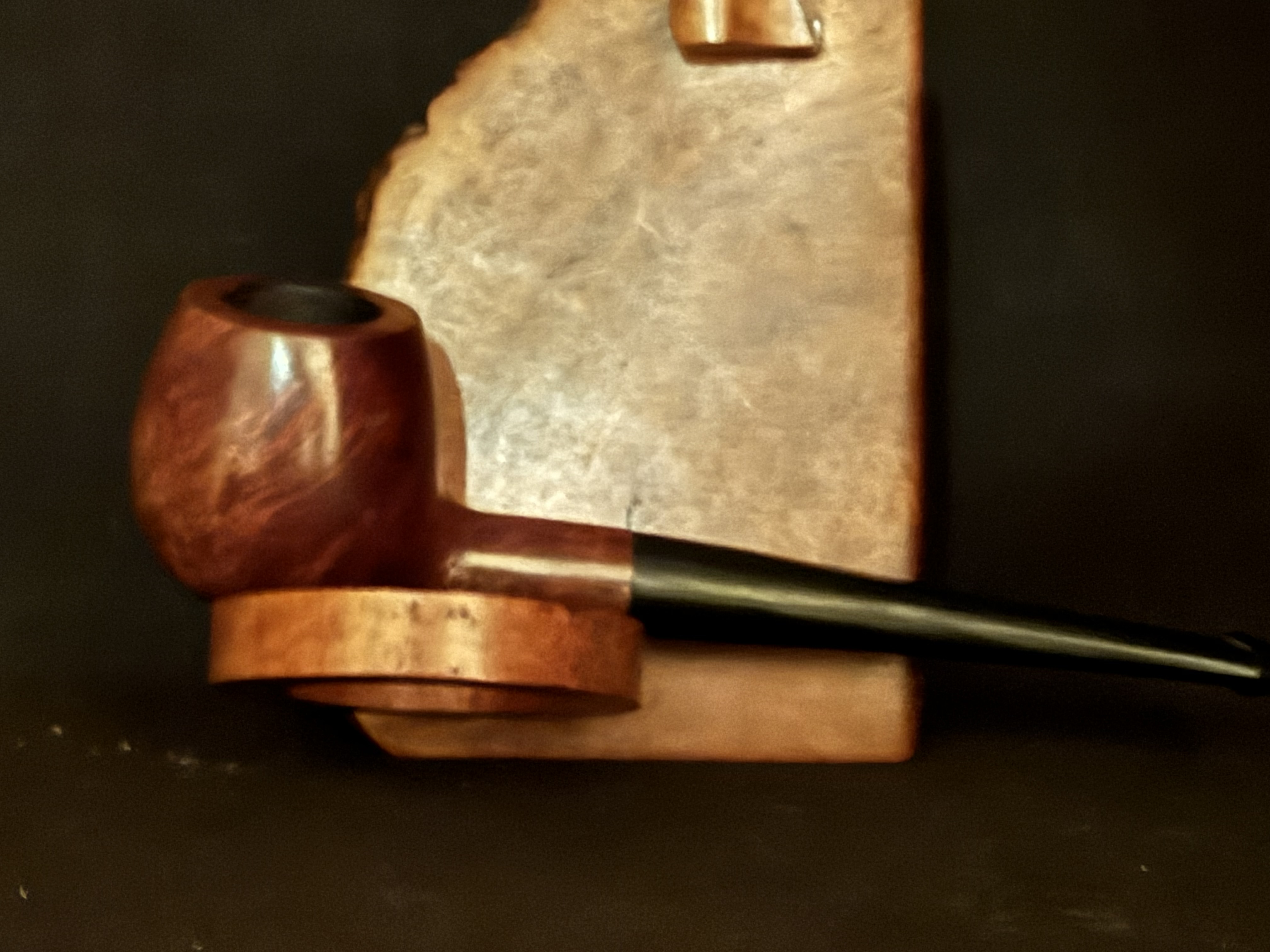 Tamoriday Empire Made Smooth Straight Small Size Apple Estate Pipe 3