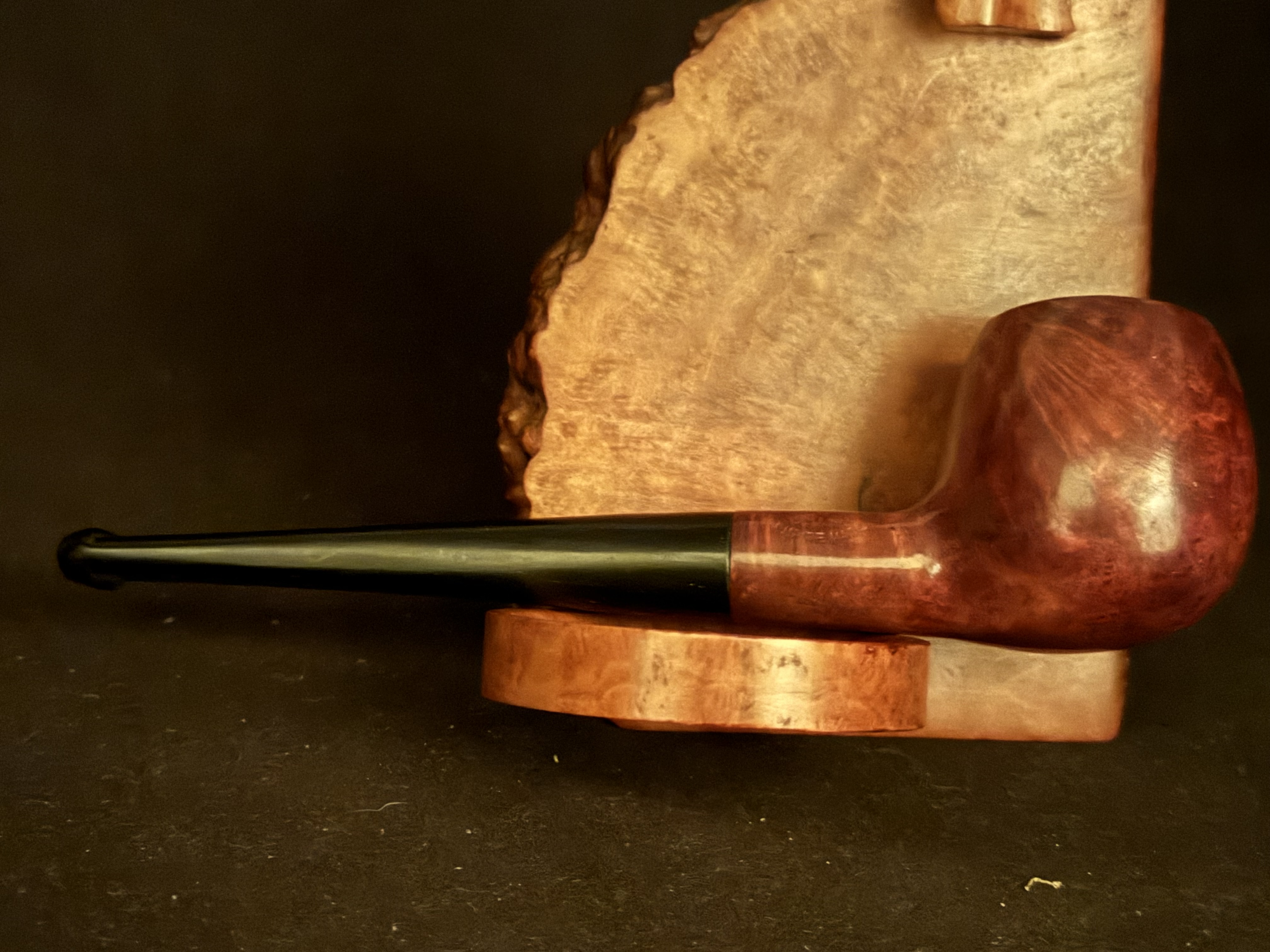 Tamoriday Empire Made Smooth Straight Small Size Apple Estate Pipe 4