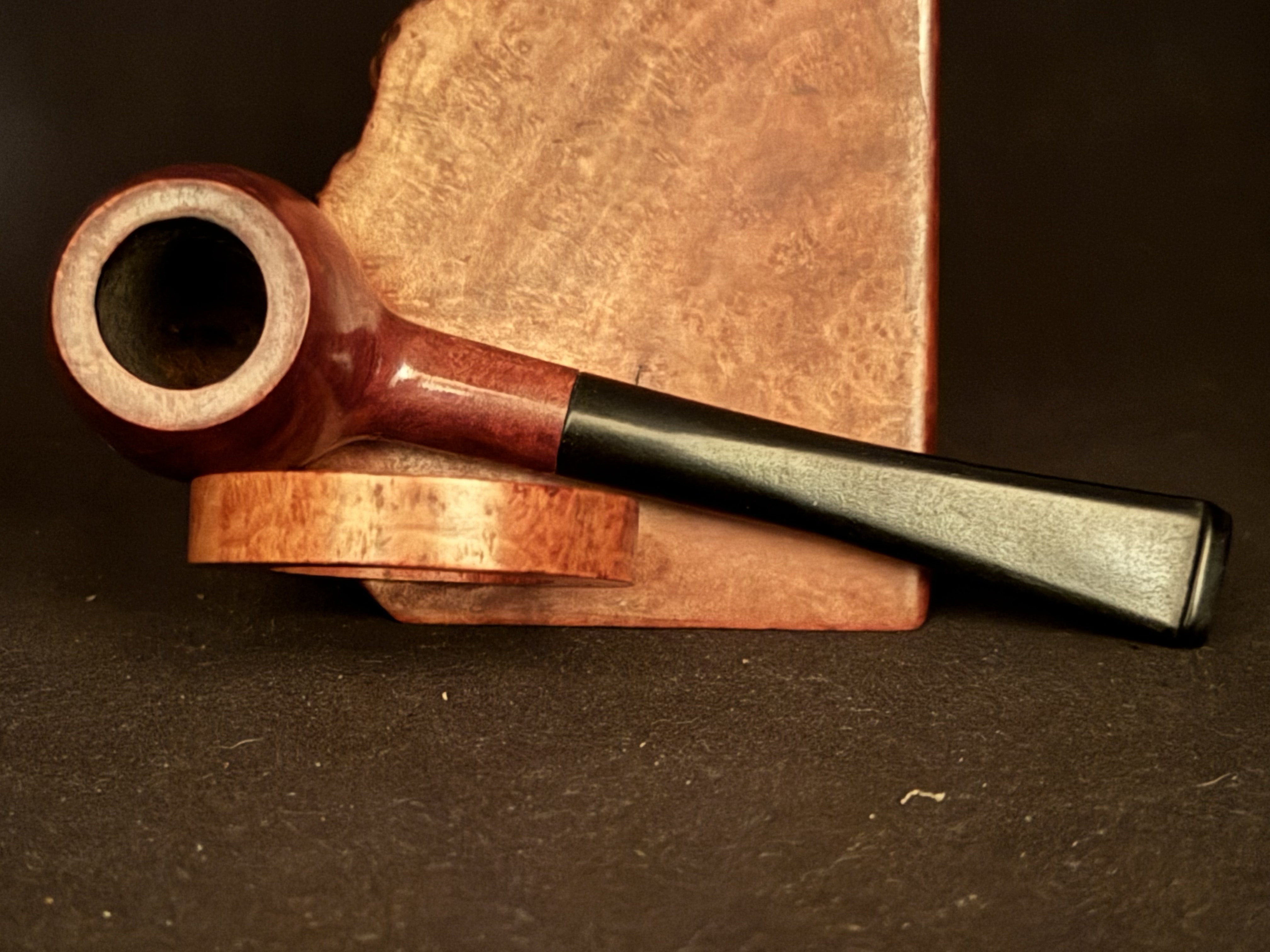 Tamoriday Empire Made Smooth Straight Small Size Apple Estate Pipe 5