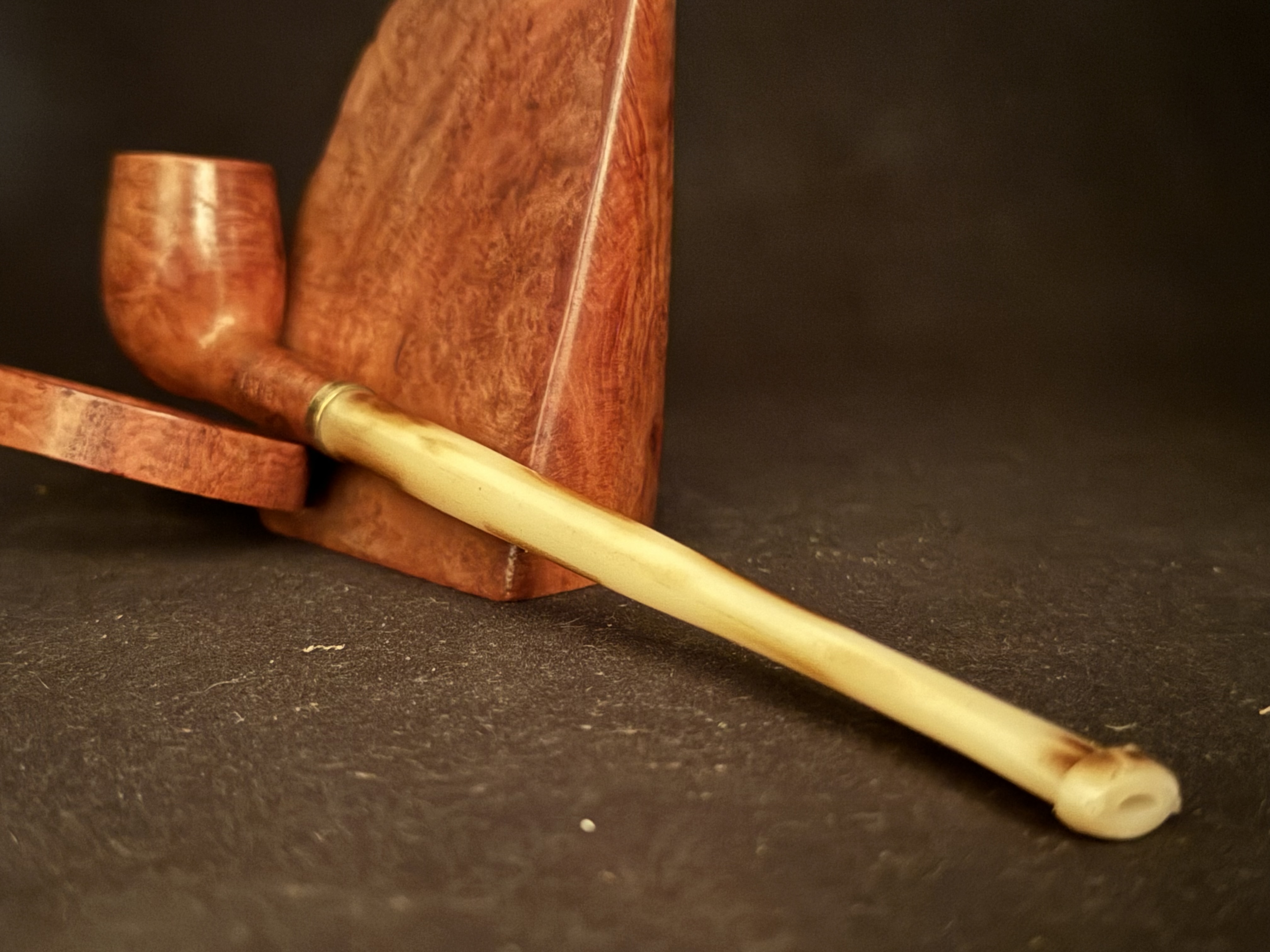 Extra Bruyere Smooth Straight Billiard Estate Pipe 8