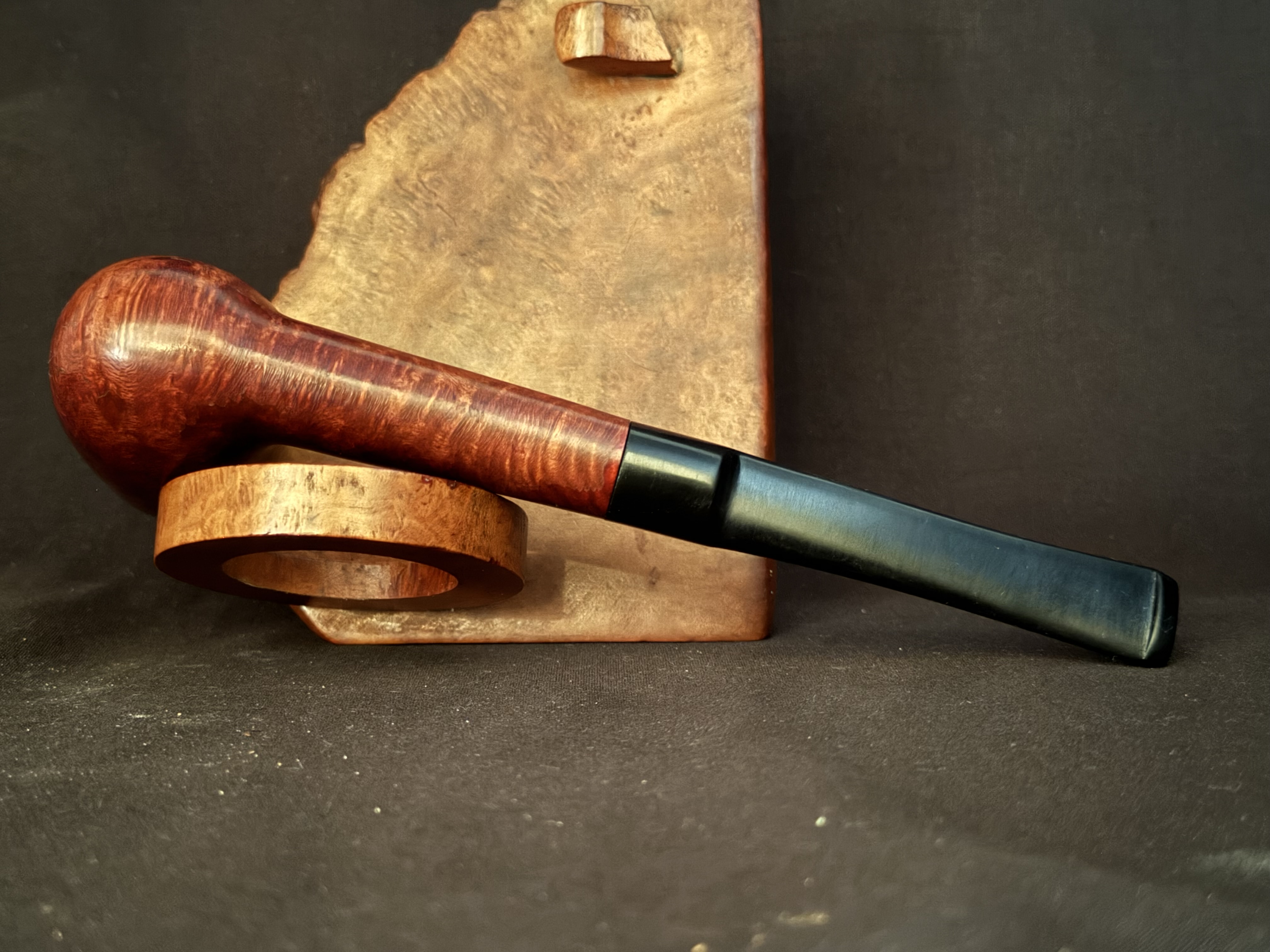 Gordon Bruyere Smooth Straight Mini Chimney Pipe, Unsmoked New Old Stock 6