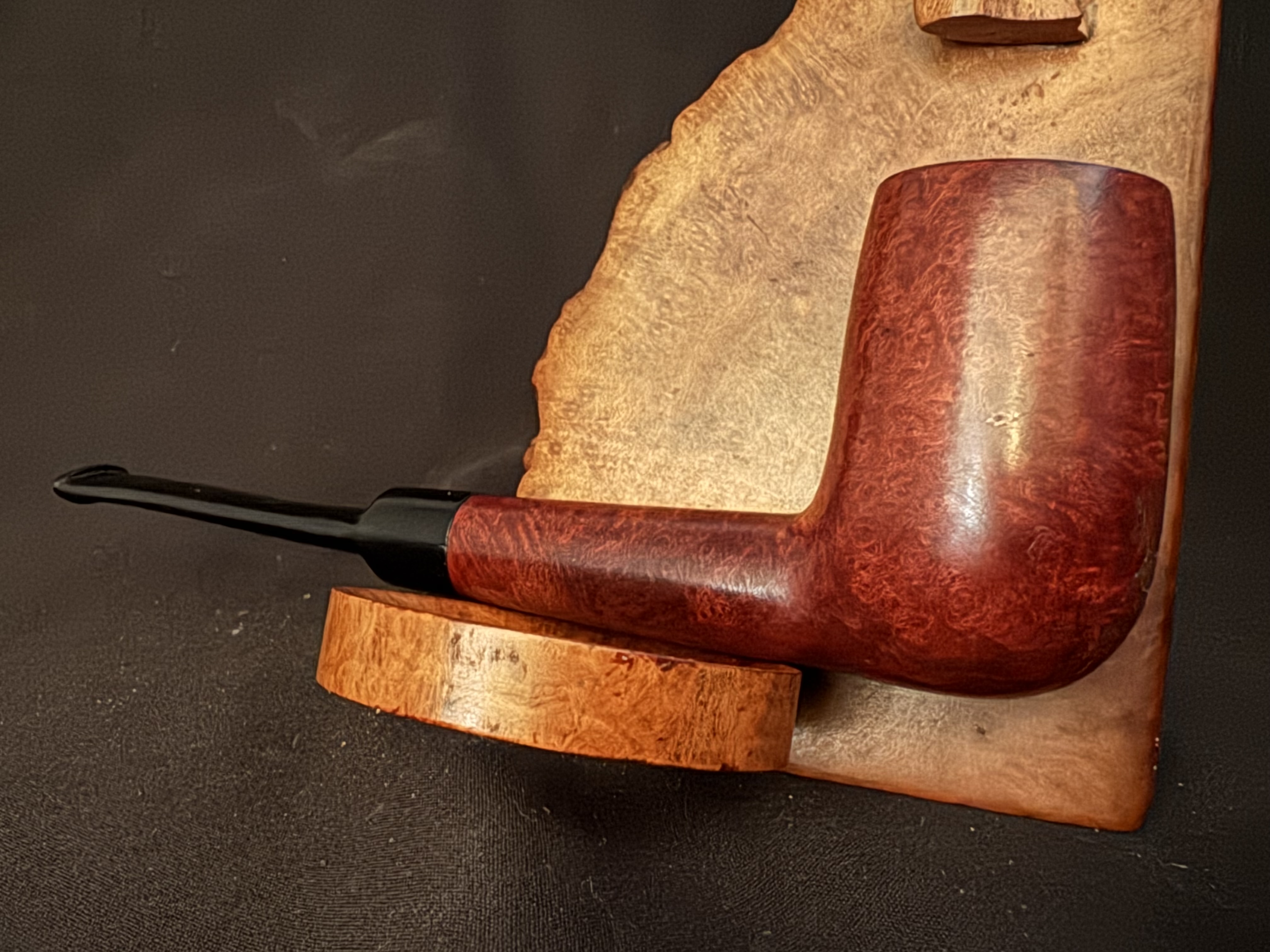 Gordon Bruyere Smooth Straight Mini Chimney Pipe, Unsmoked New Old Stock 7