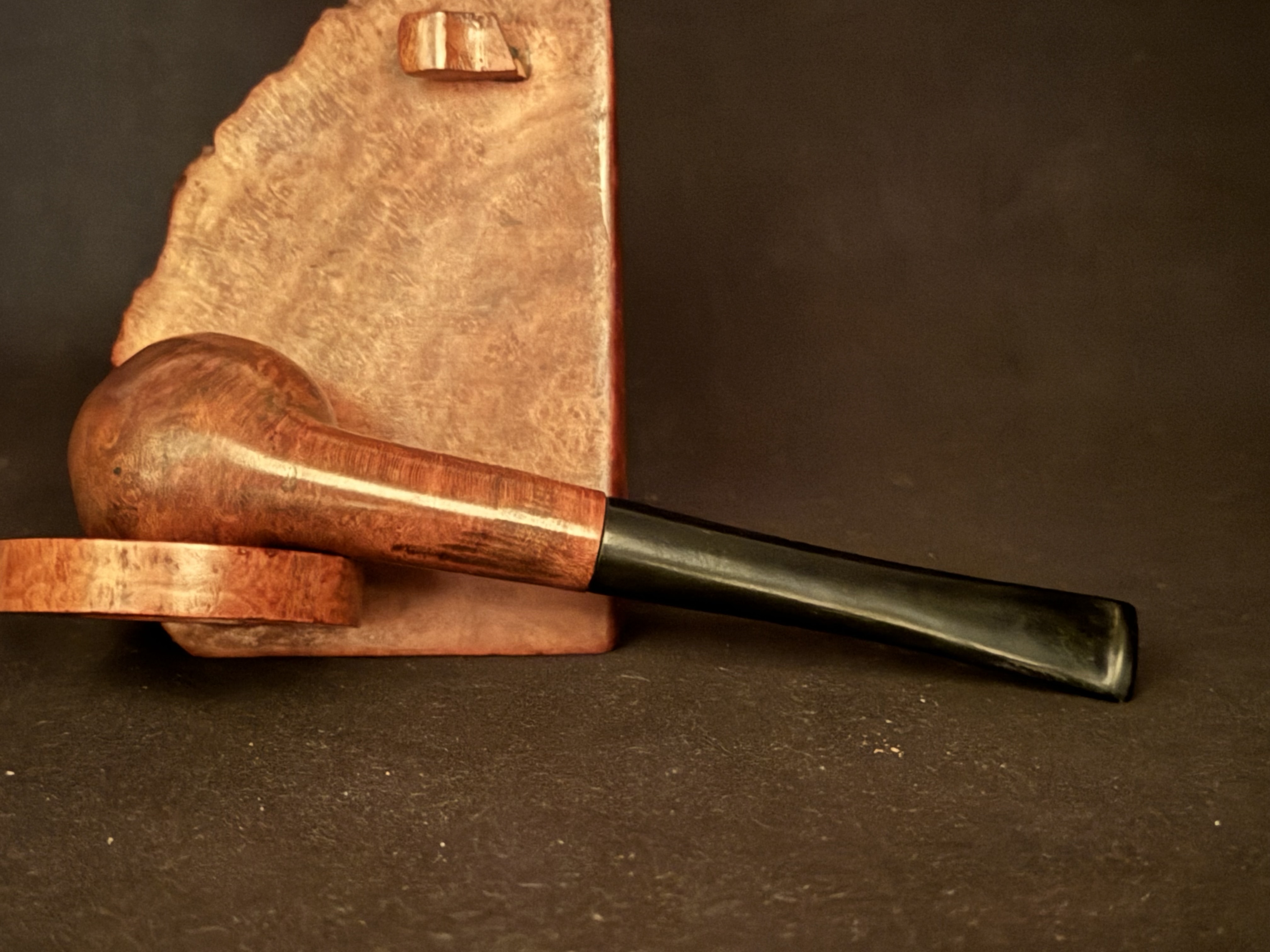 ADYIN Smooth Straight Paneled Apple Unsmoked Estate Pipe 6