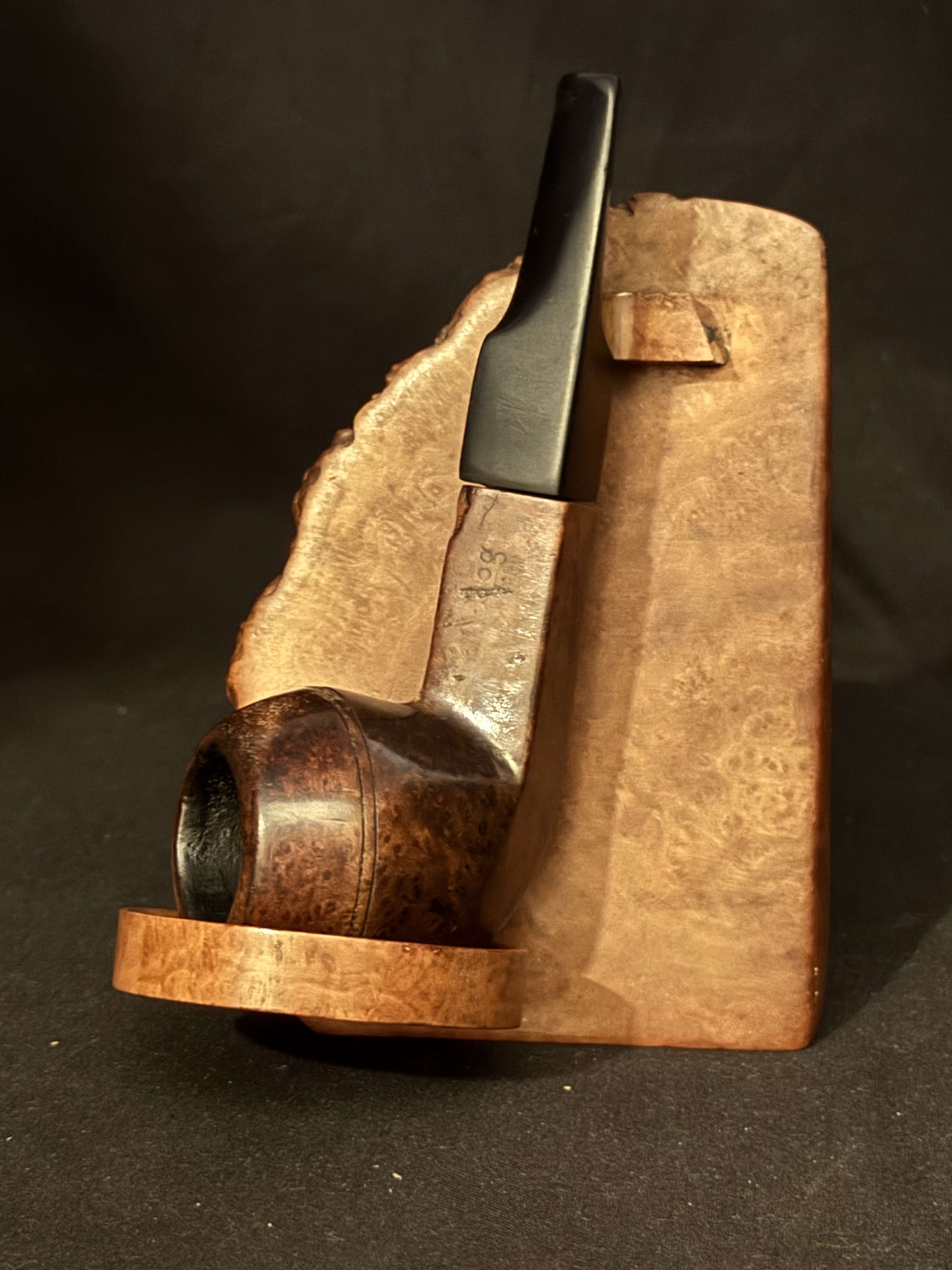 Smooth Straight Short Bulldog Noswarmer Vest Pocket Briar Pipe Estate