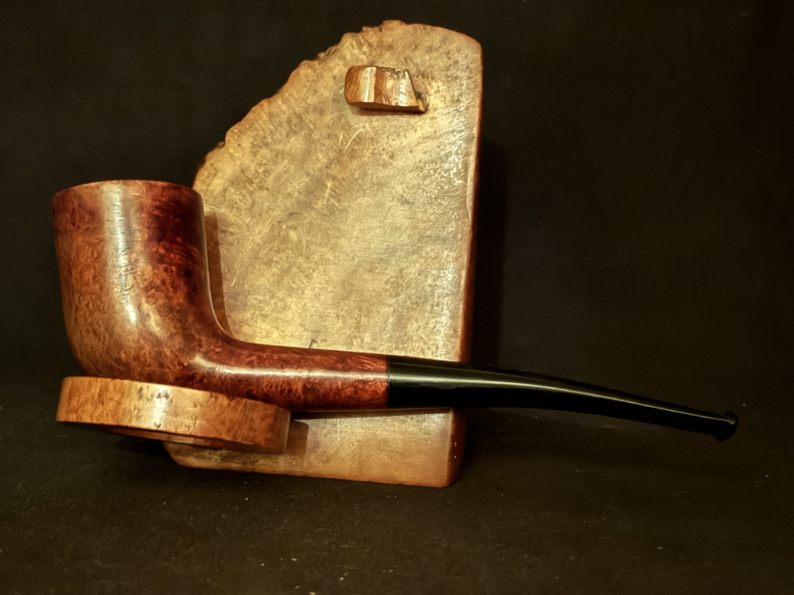 Royal Ascot London Made Smooth Straight Zulu Shape Estate Pipe - Acrylic Tapered Stem 6