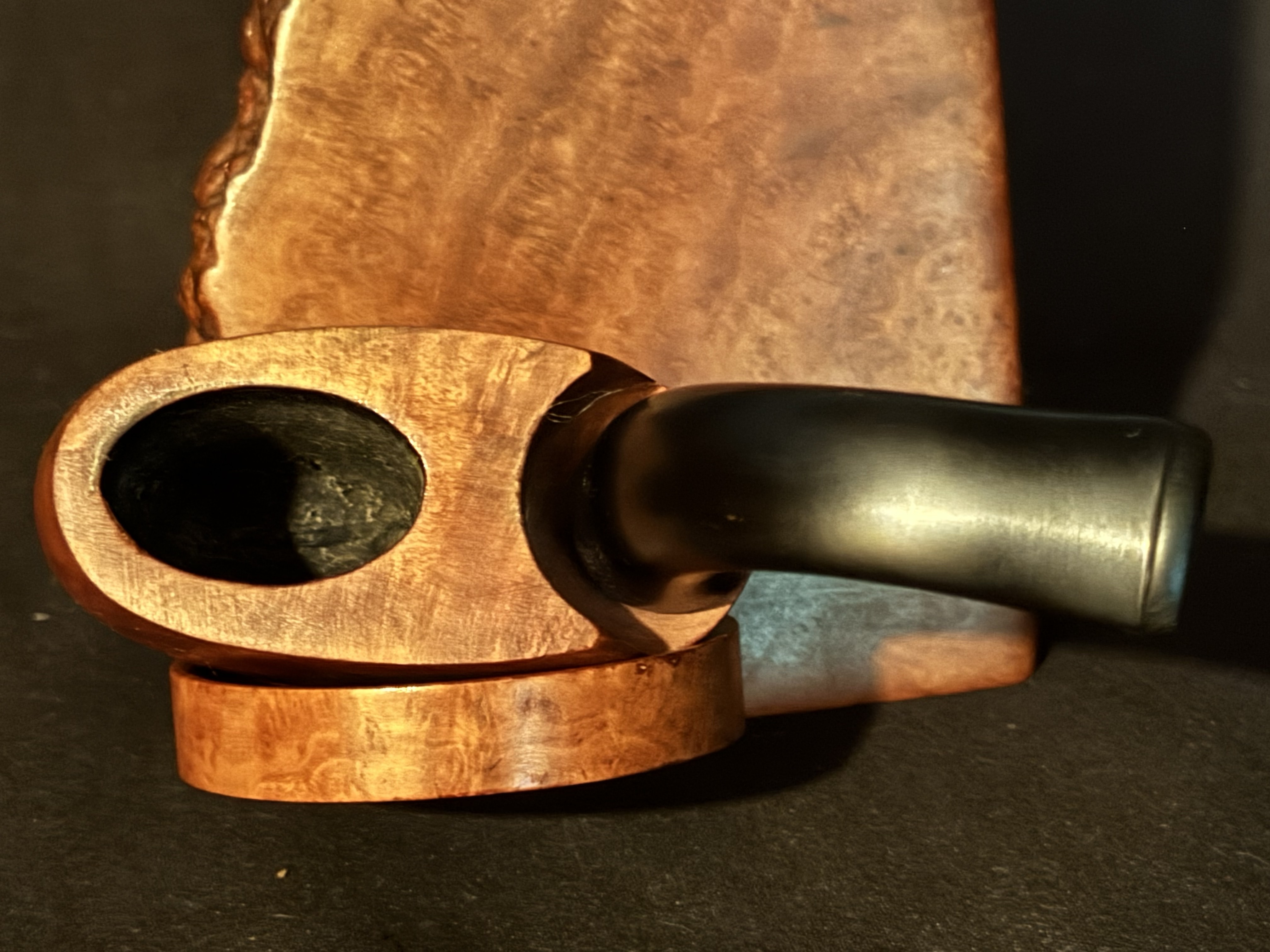 Folding Vest Pocket Pipe - Smooth Briar - Stamped Vest Pocket on One Side, Briar on Other - Mid-20th C. Estate Pipe 4
