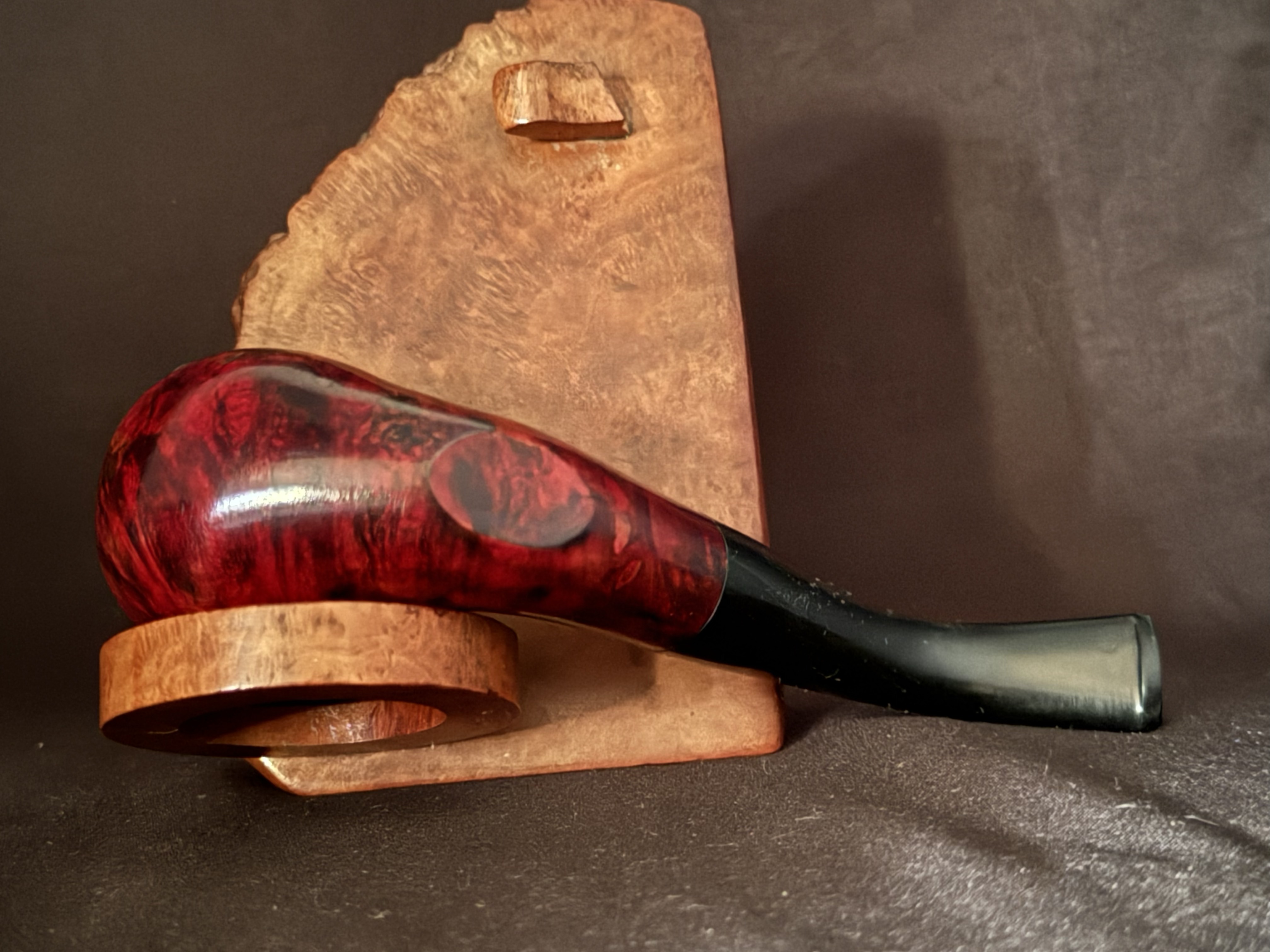 Kjeld Sorensen Unsmoked Smooth Bent Brandy Sitter Pipe - 9mm 6