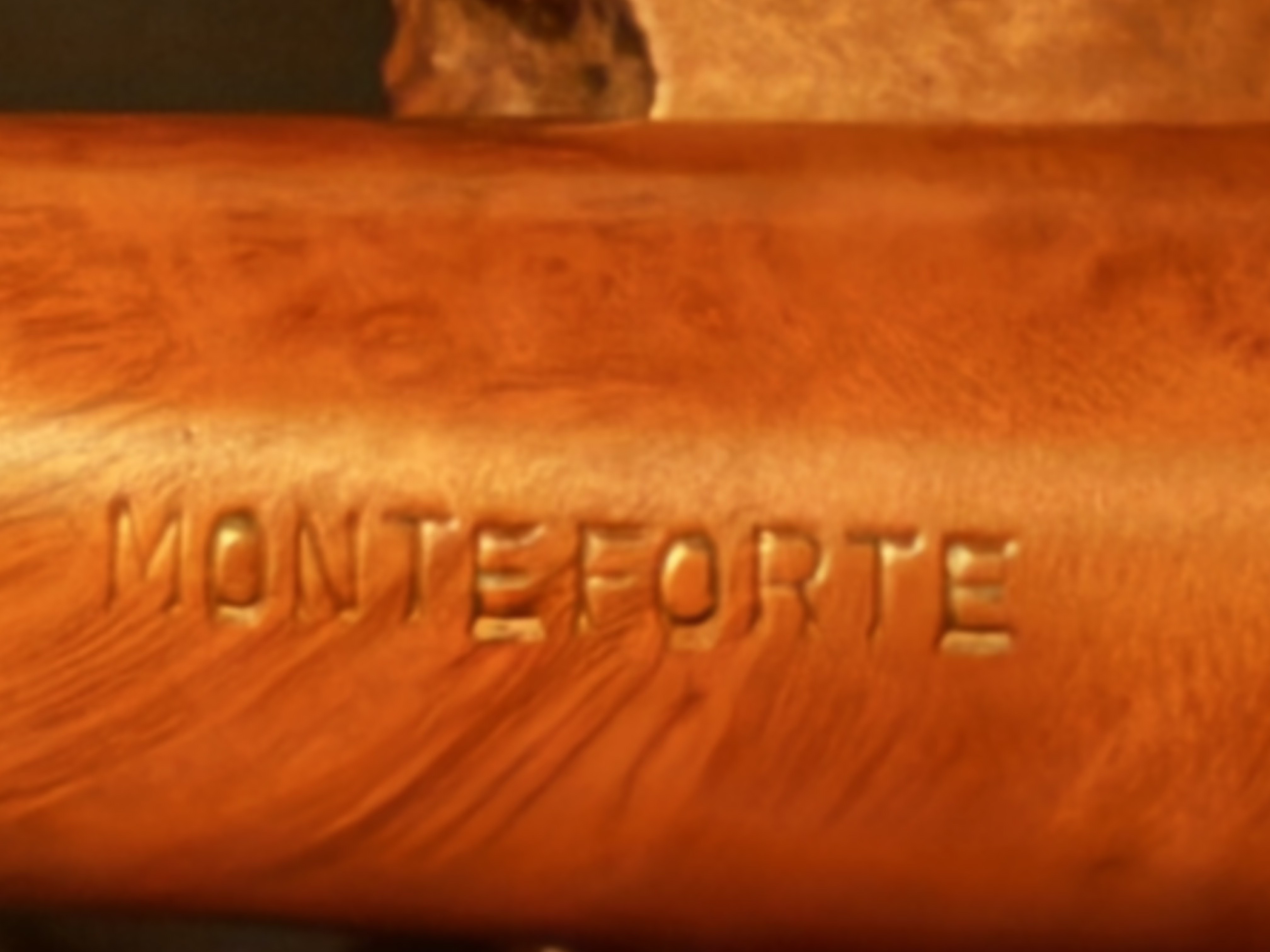 Lorenzo Spitfire Monteforte Smooth Straight Oval Bowl Estate Pipe 9mm Filter Vulcanite Saddle Stem 4
