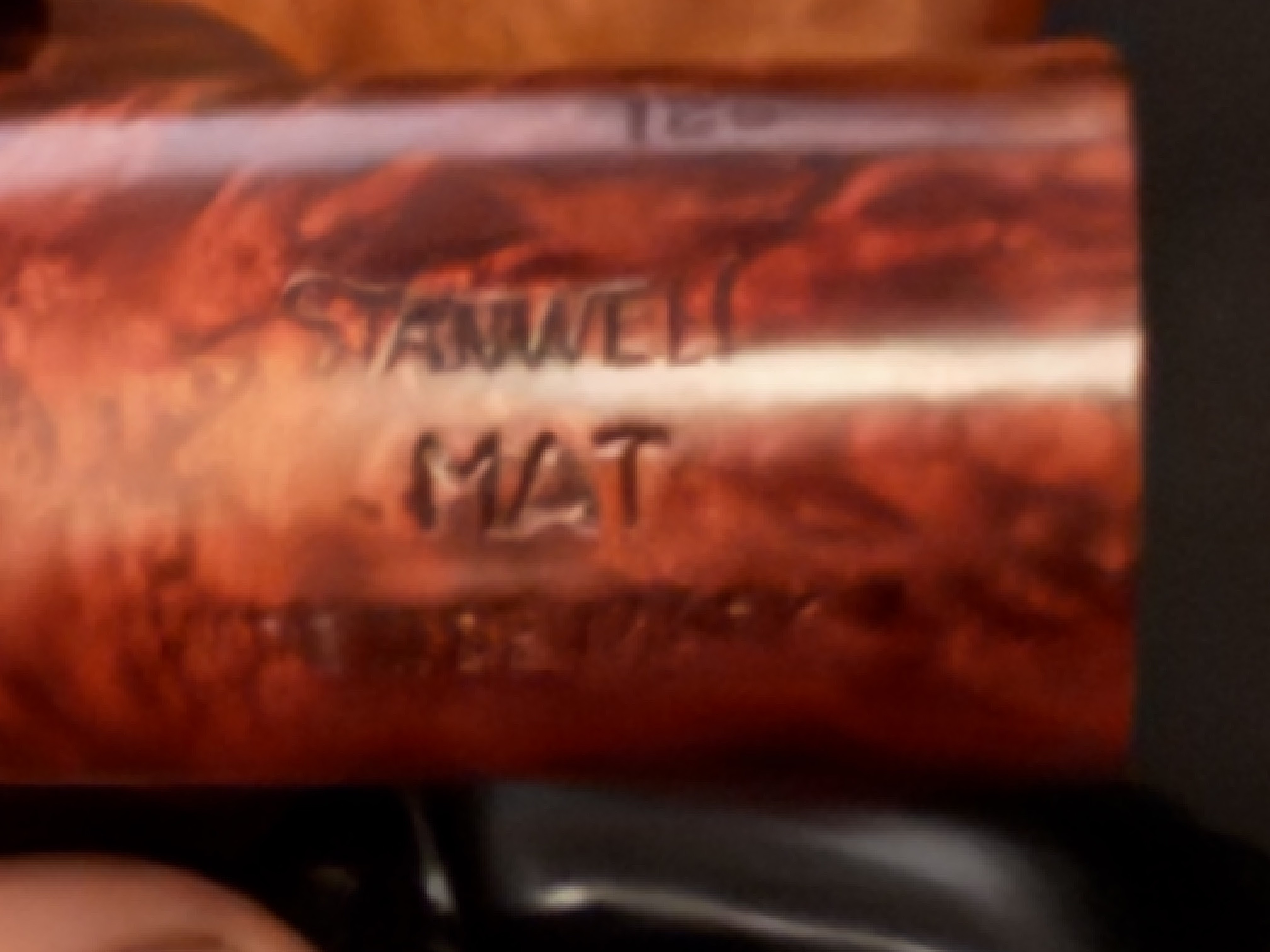 Stanwell 126 Freehand Smooth Briar Pipe - Danish Estate 9mm Filter Vulcanite 12