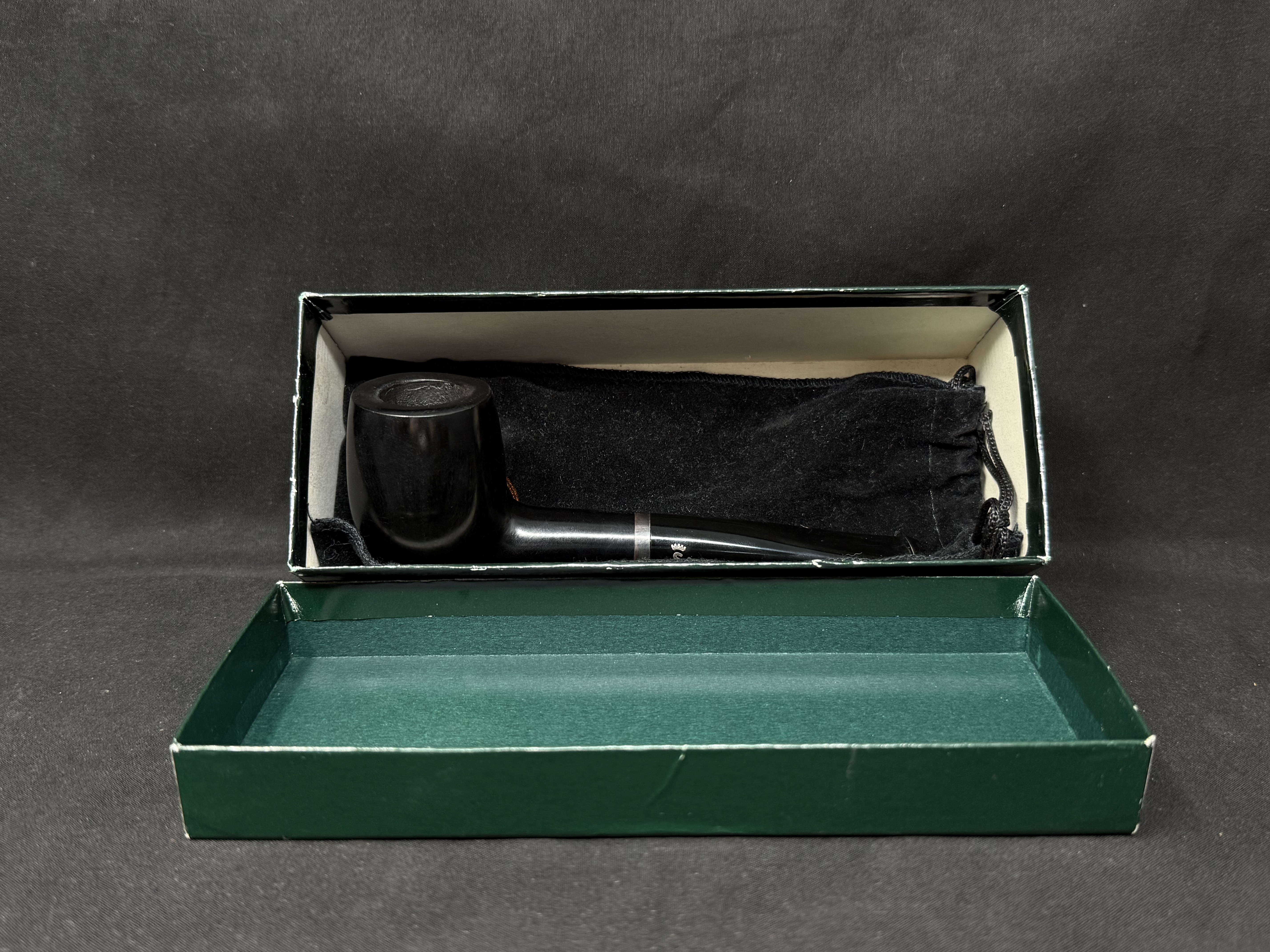 Stanwell 88 Smooth Straight Ebony Billiard Estate Pipe 9mm Filter Denmark 4