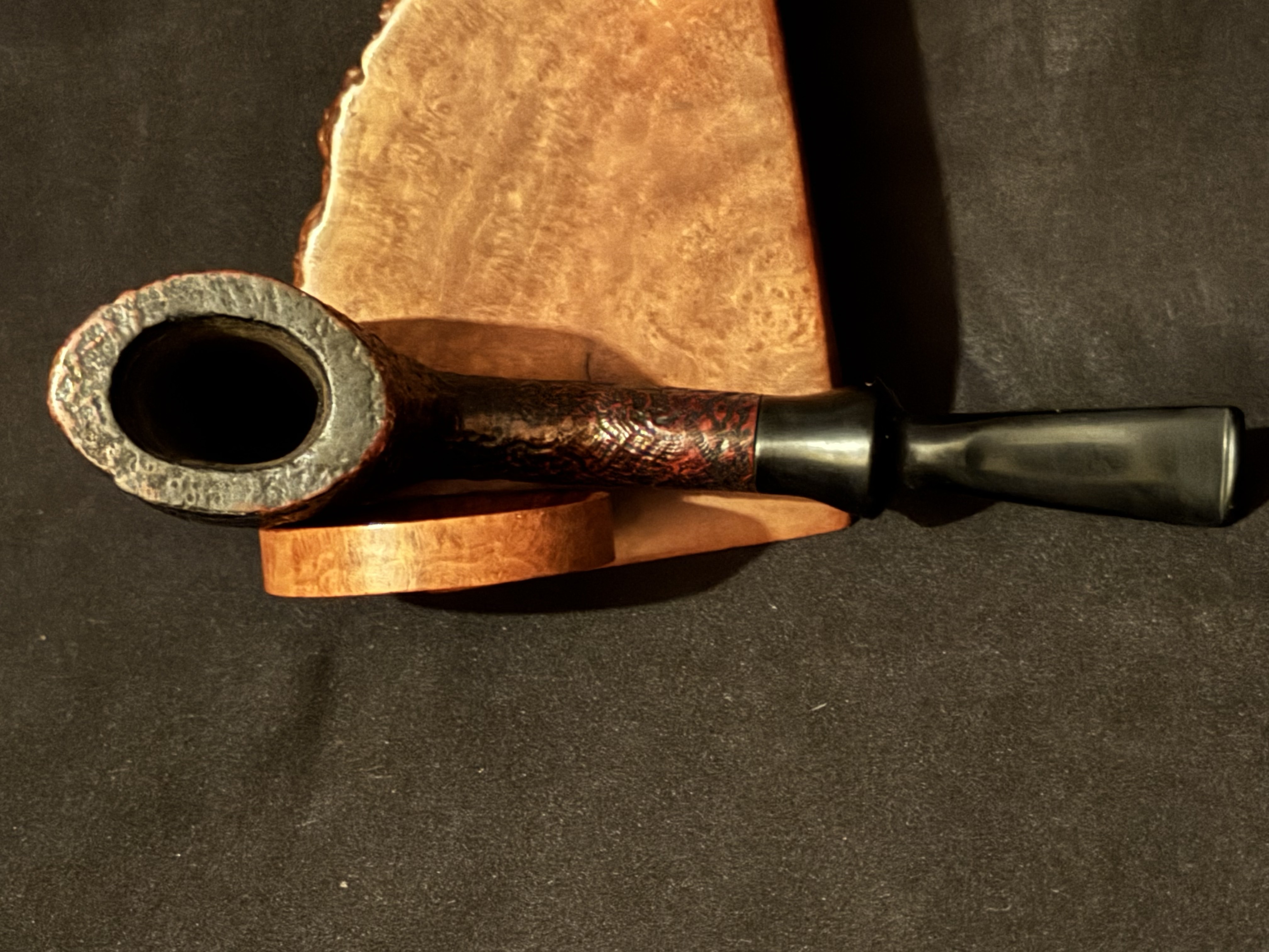 Stanwell Hand Made Reg. 969-48 Shape 02 Sandblast Briar Estate Pipe Denmark 5