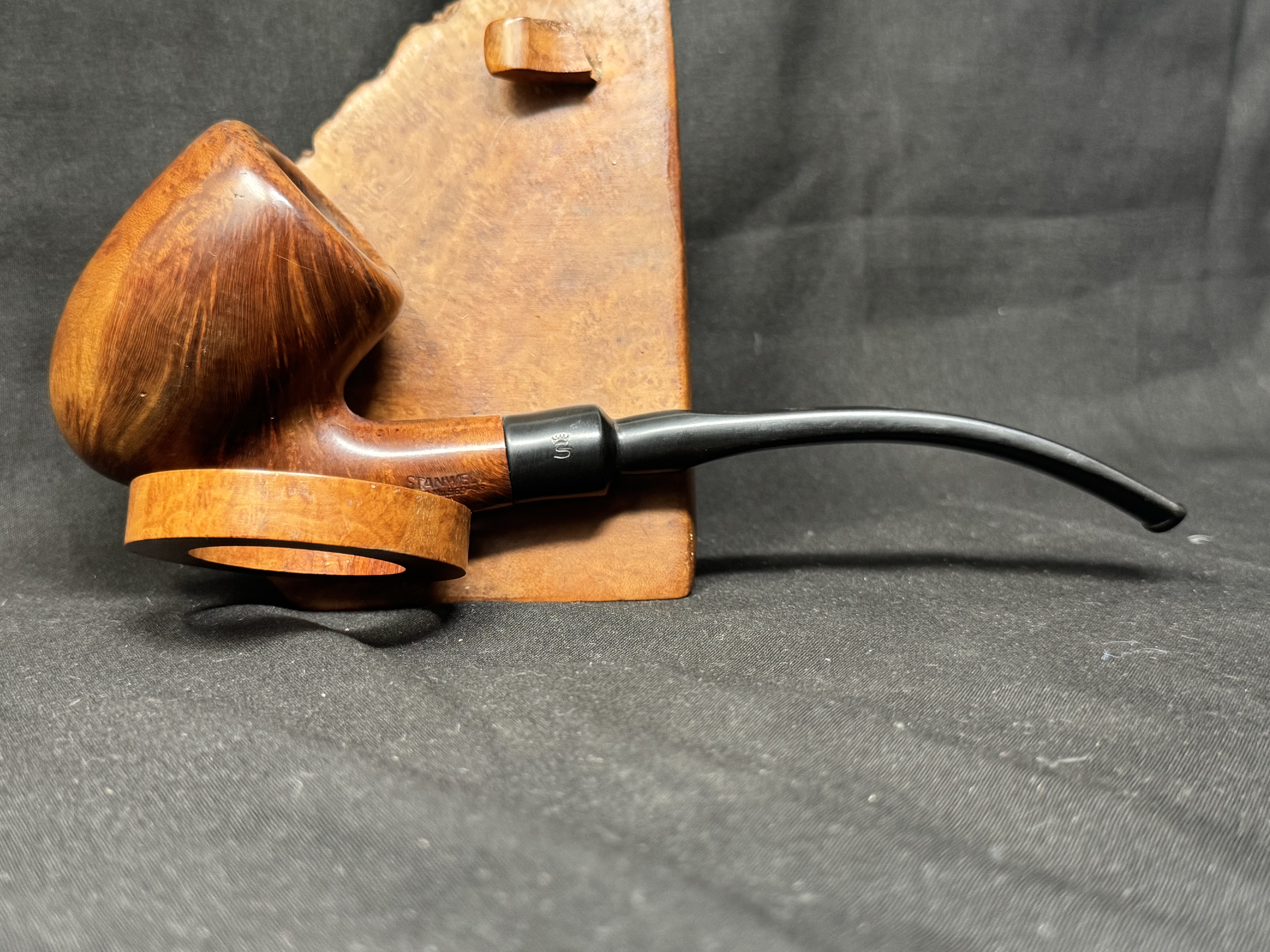 Stanwell Reg 969-48 Shape 35 Bent Acorn Anne Julie Design Estate Pipe 3