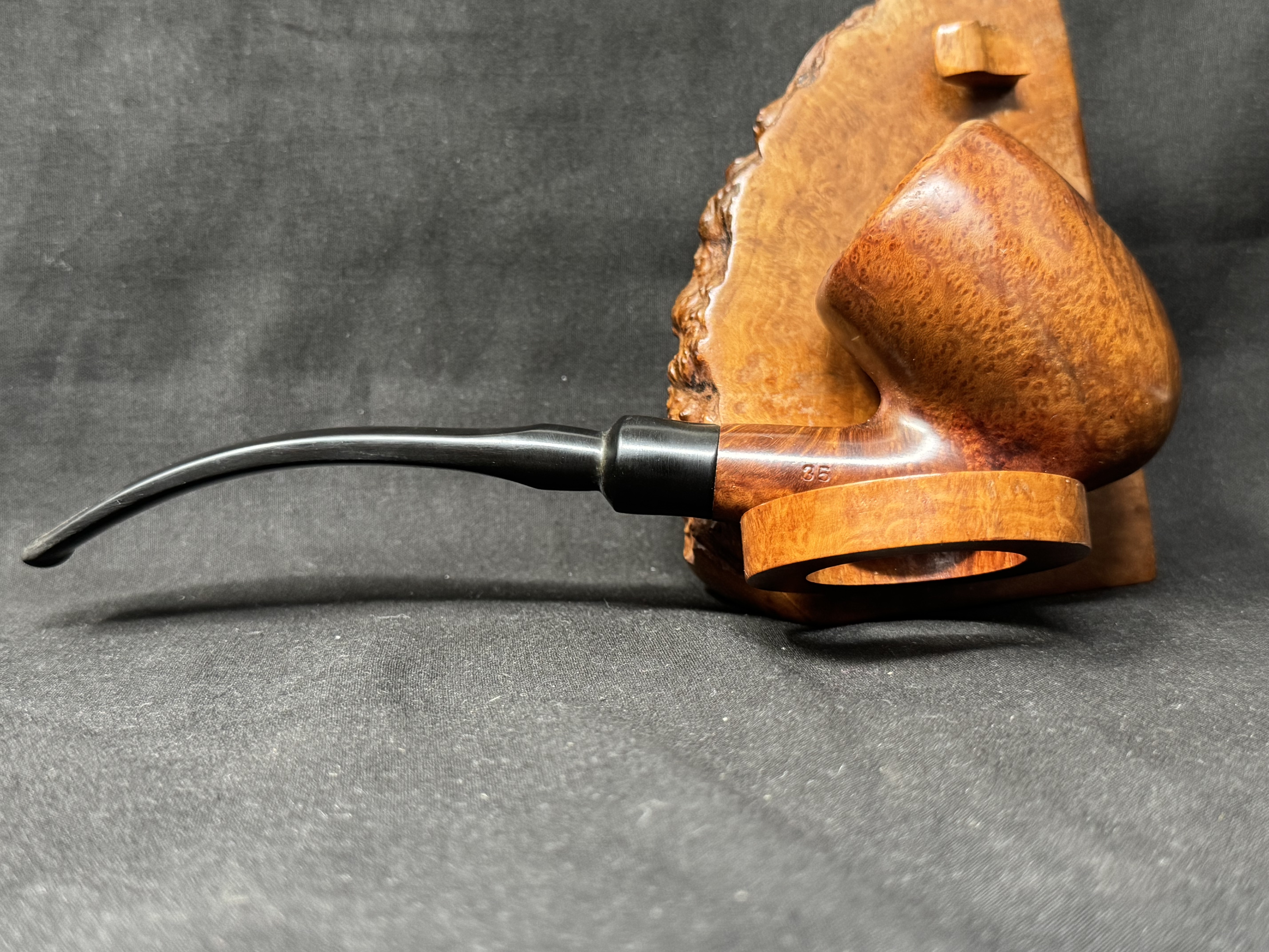 Stanwell Reg 969-48 Shape 35 Bent Acorn Anne Julie Design Estate Pipe 4