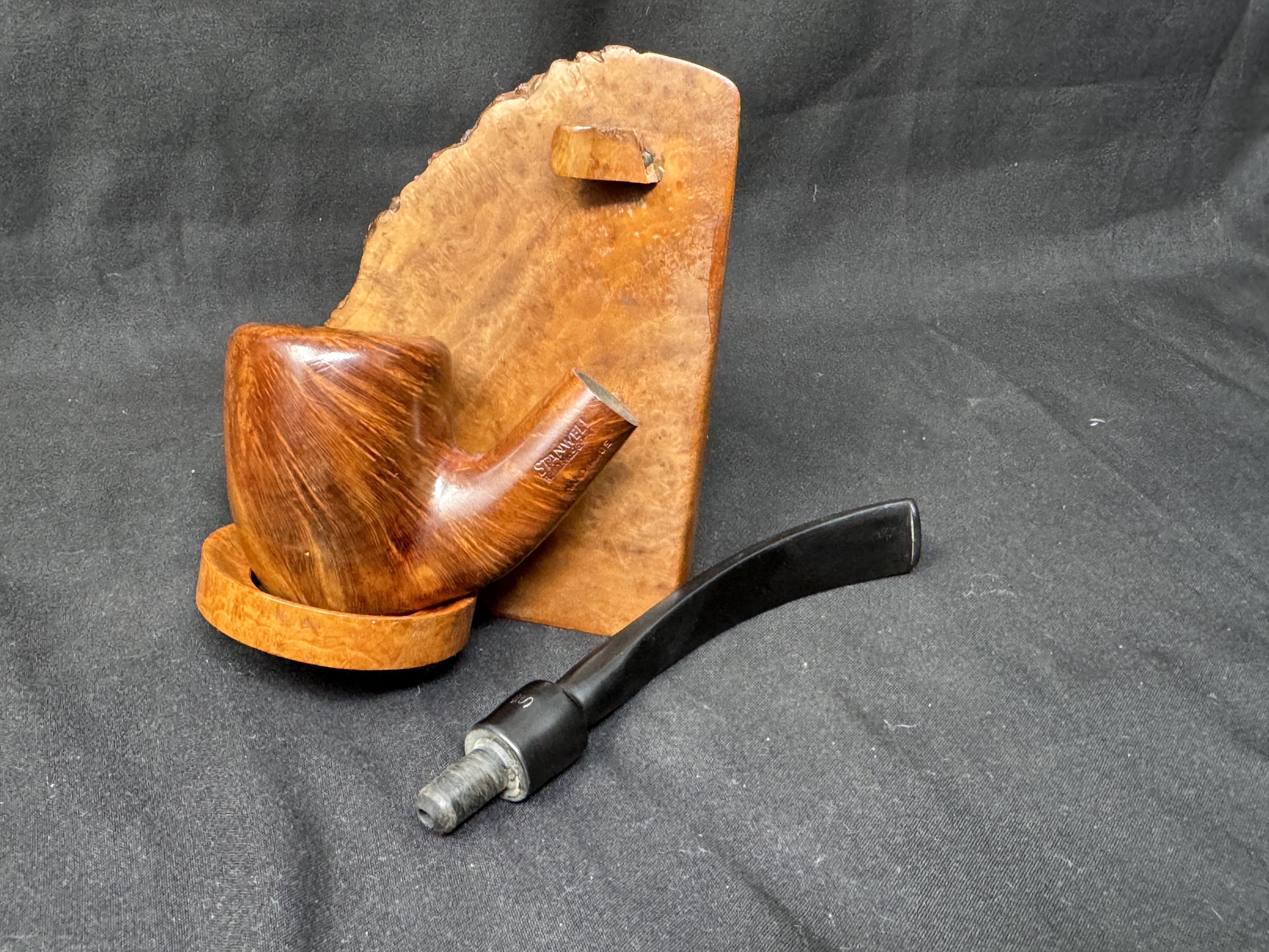 Stanwell Reg 969-48 Shape 35 Bent Acorn Anne Julie Design Estate Pipe 11