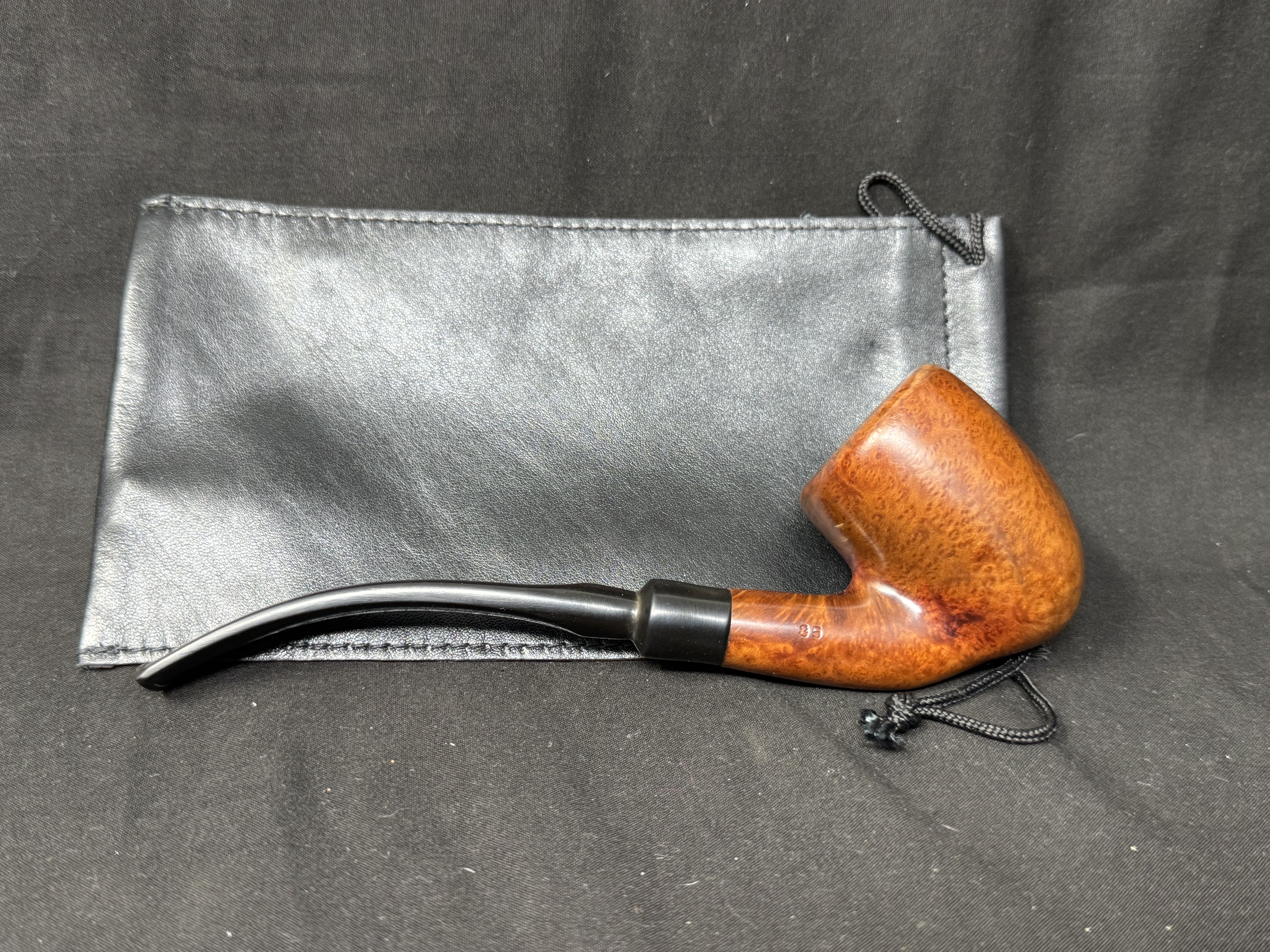 Stanwell Reg 969-48 Shape 35 Bent Acorn Anne Julie Design Estate Pipe 17