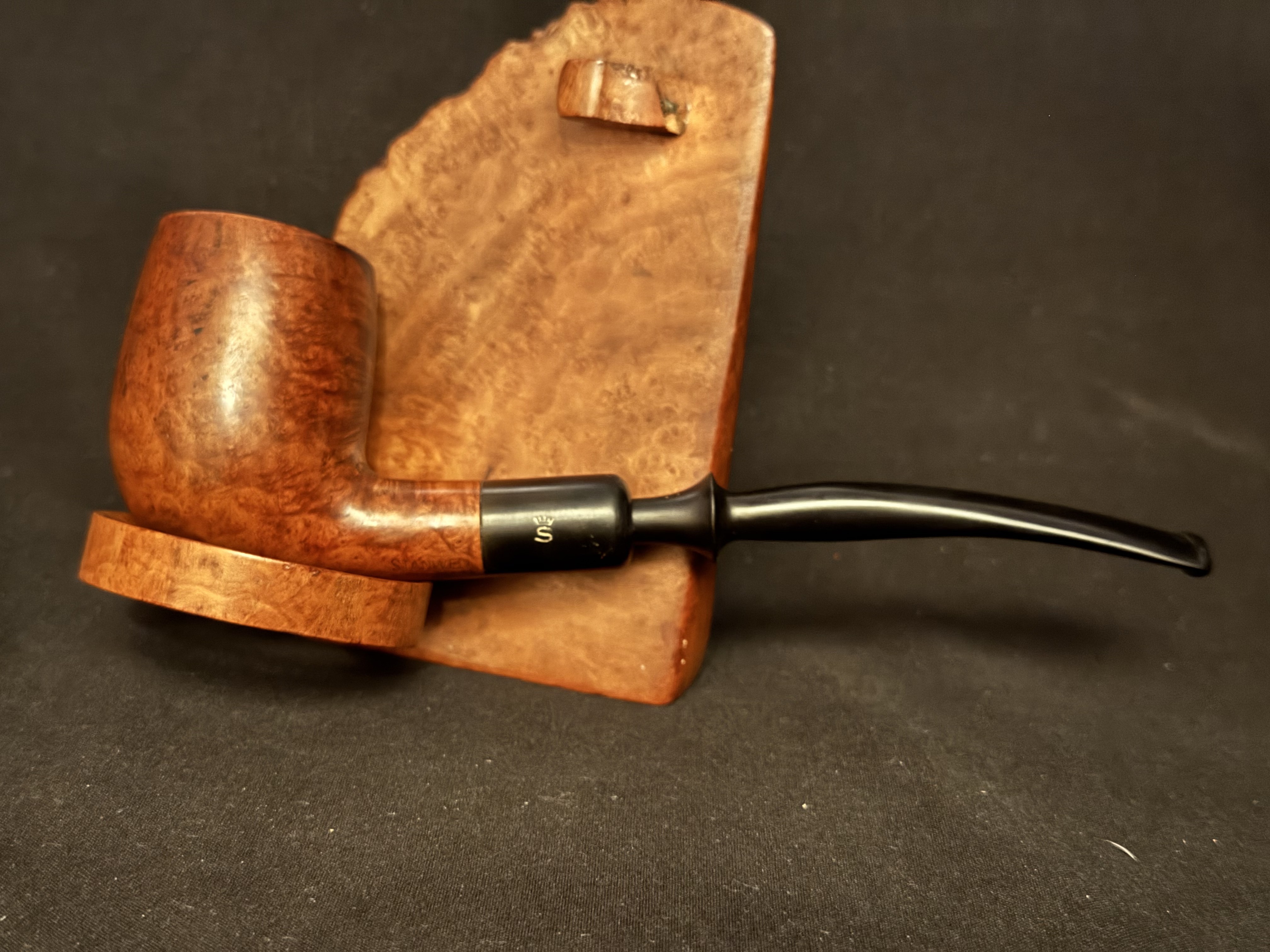 Stanwell Hand Made Reg 969-48 Smooth Billiard Army Mount Estate Pipe, 1950-1985 3