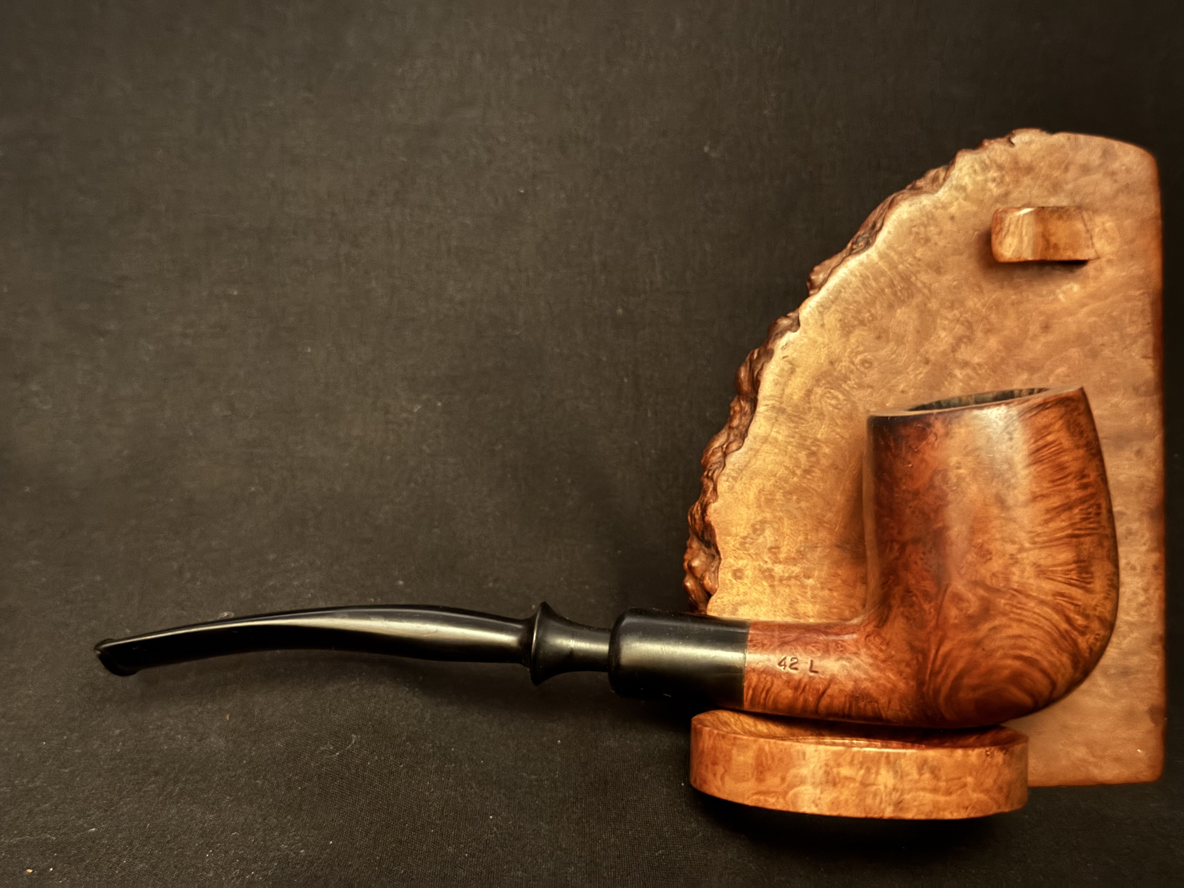 Stanwell Hand Made Reg 969-48 Smooth Billiard Army Mount Estate Pipe, 1950-1985 4
