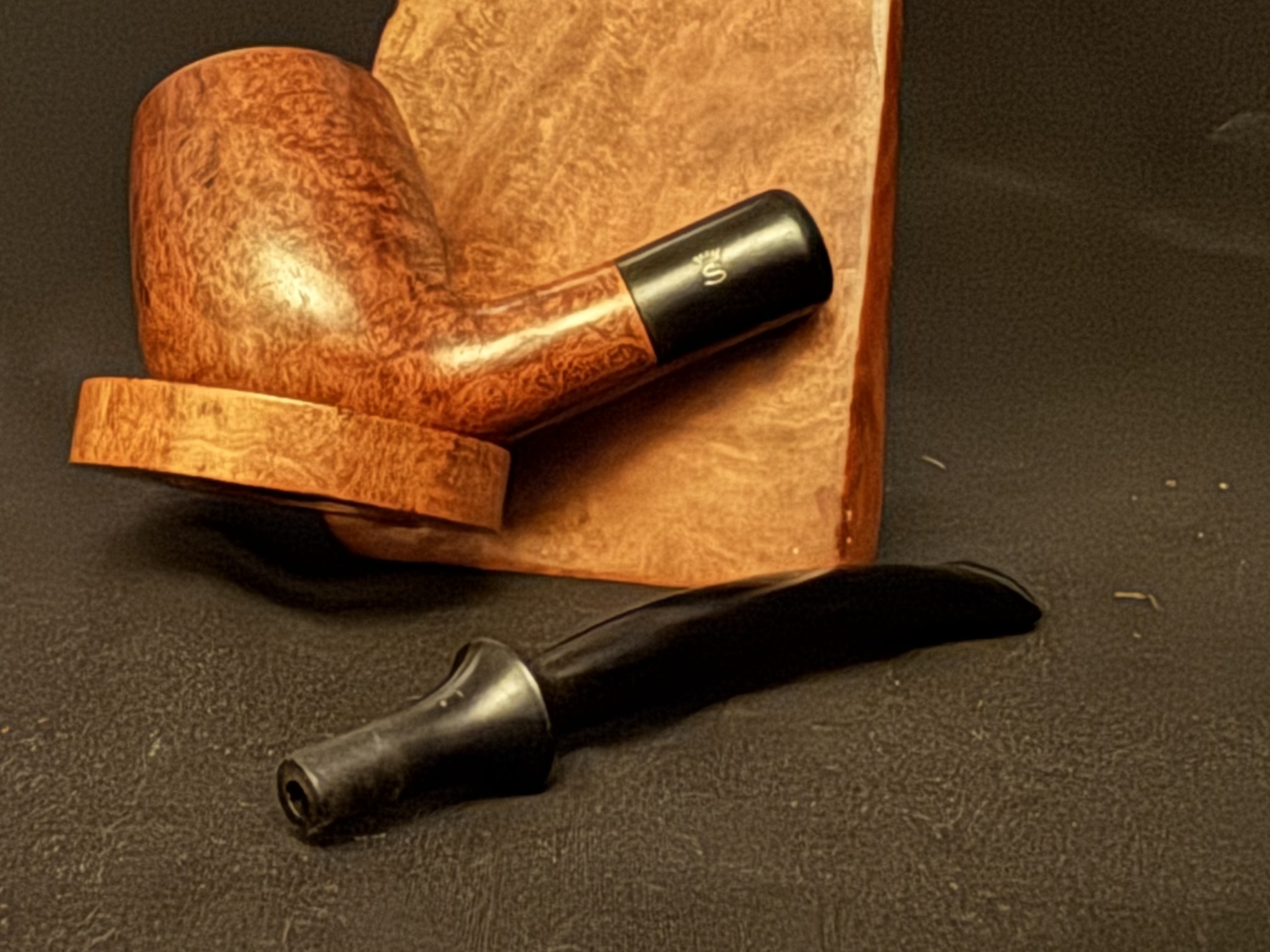 Stanwell Hand Made Reg 969-48 Smooth Billiard Army Mount Estate Pipe, 1950-1985 9