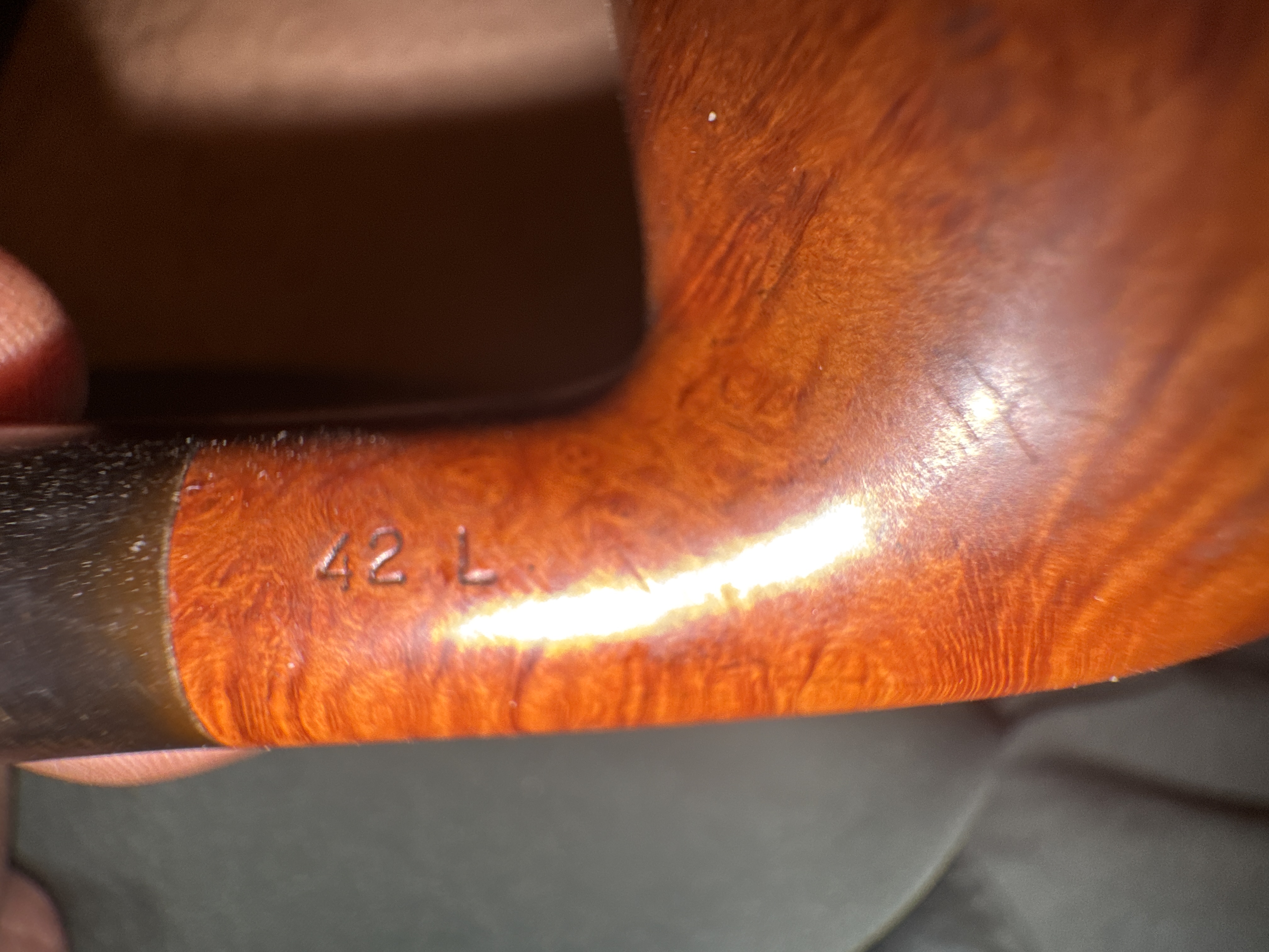 Stanwell Hand Made Reg 969-48 Smooth Billiard Army Mount Estate Pipe, 1950-1985 10