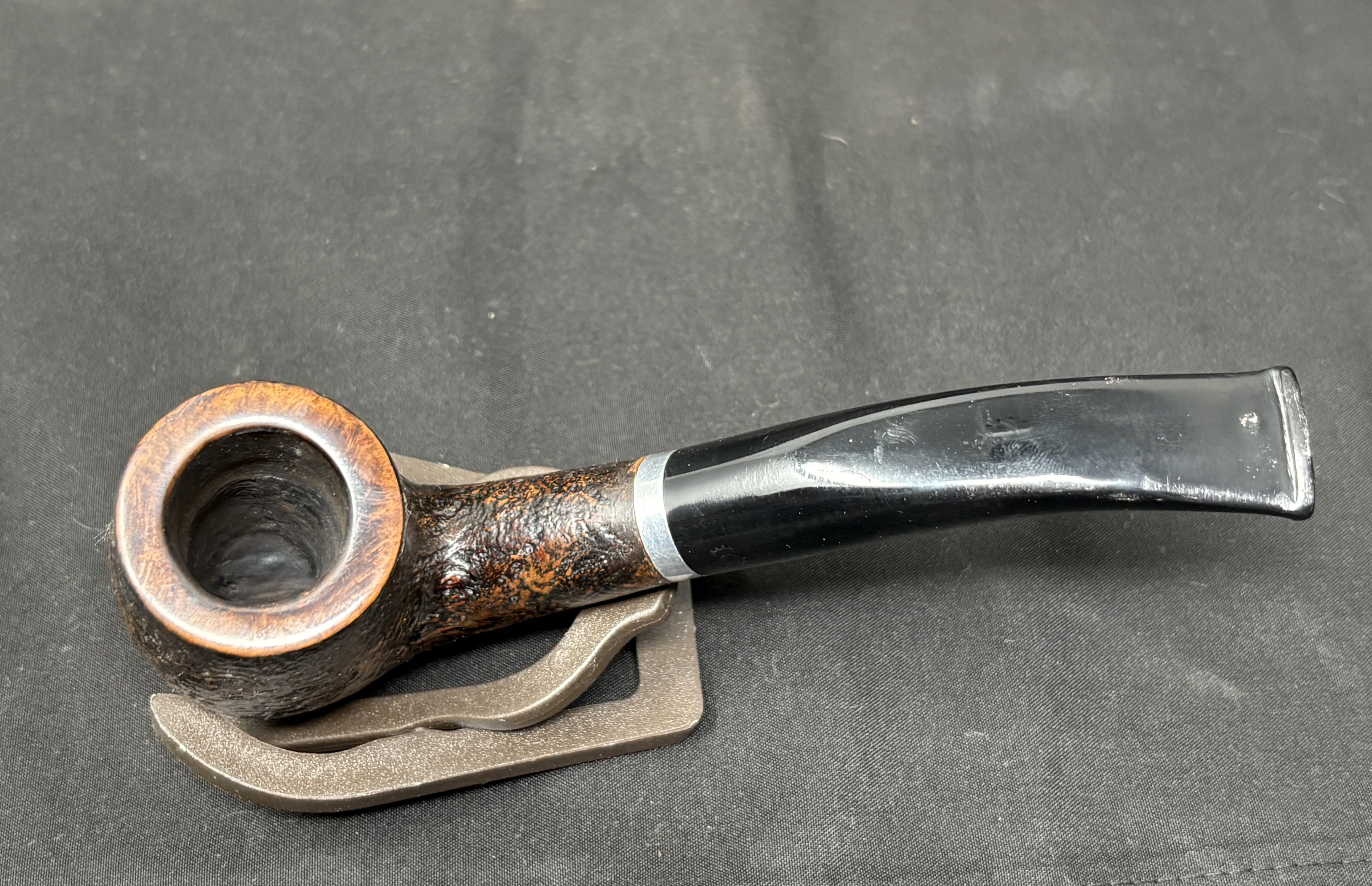 Stanwell Kong Christian Bent Brandy Sitter Shape 06 Estate Pipe Second