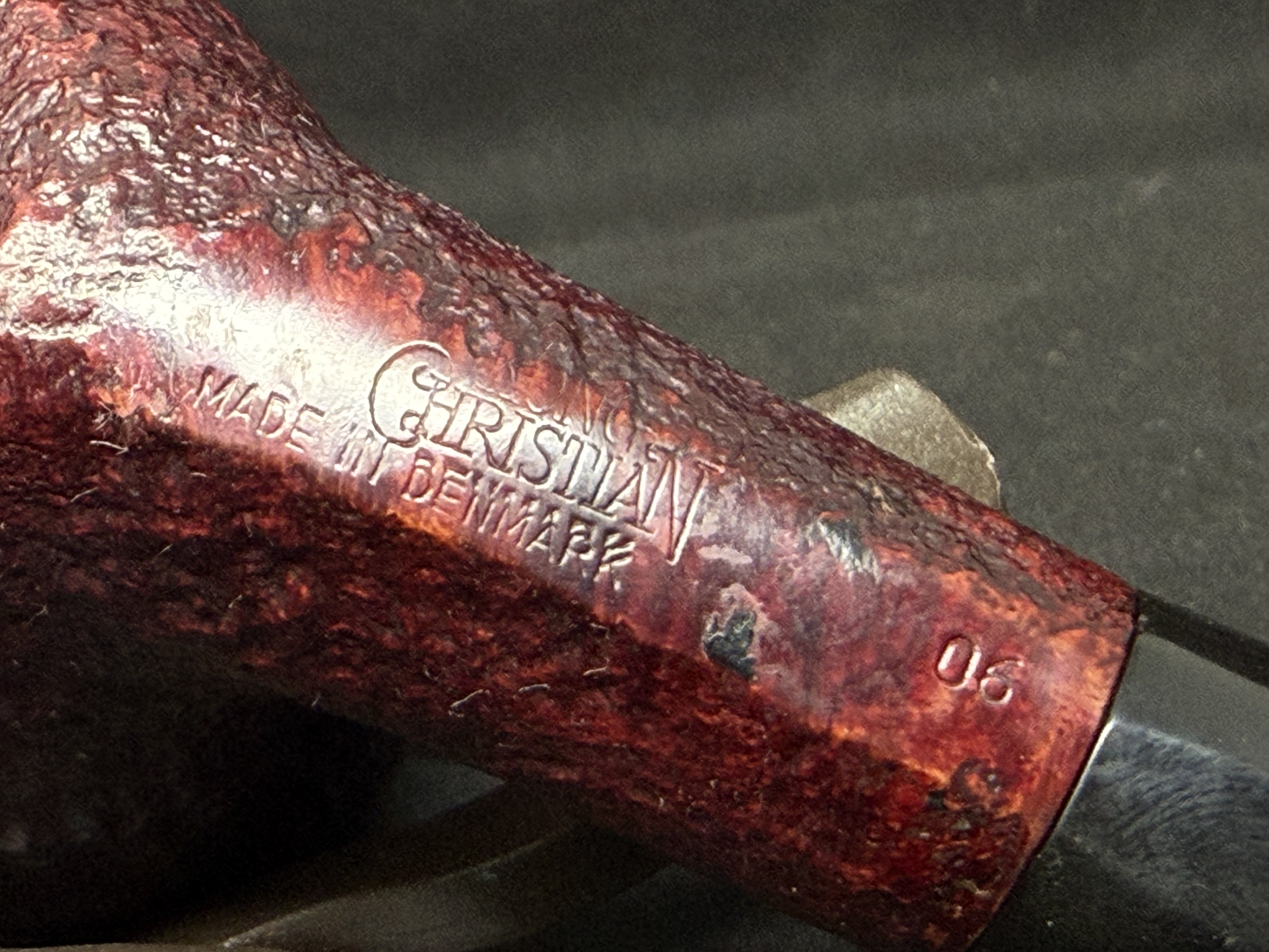 Stanwell Kong Christian Bent Brandy Sitter Shape 06 Estate Pipe Second 9