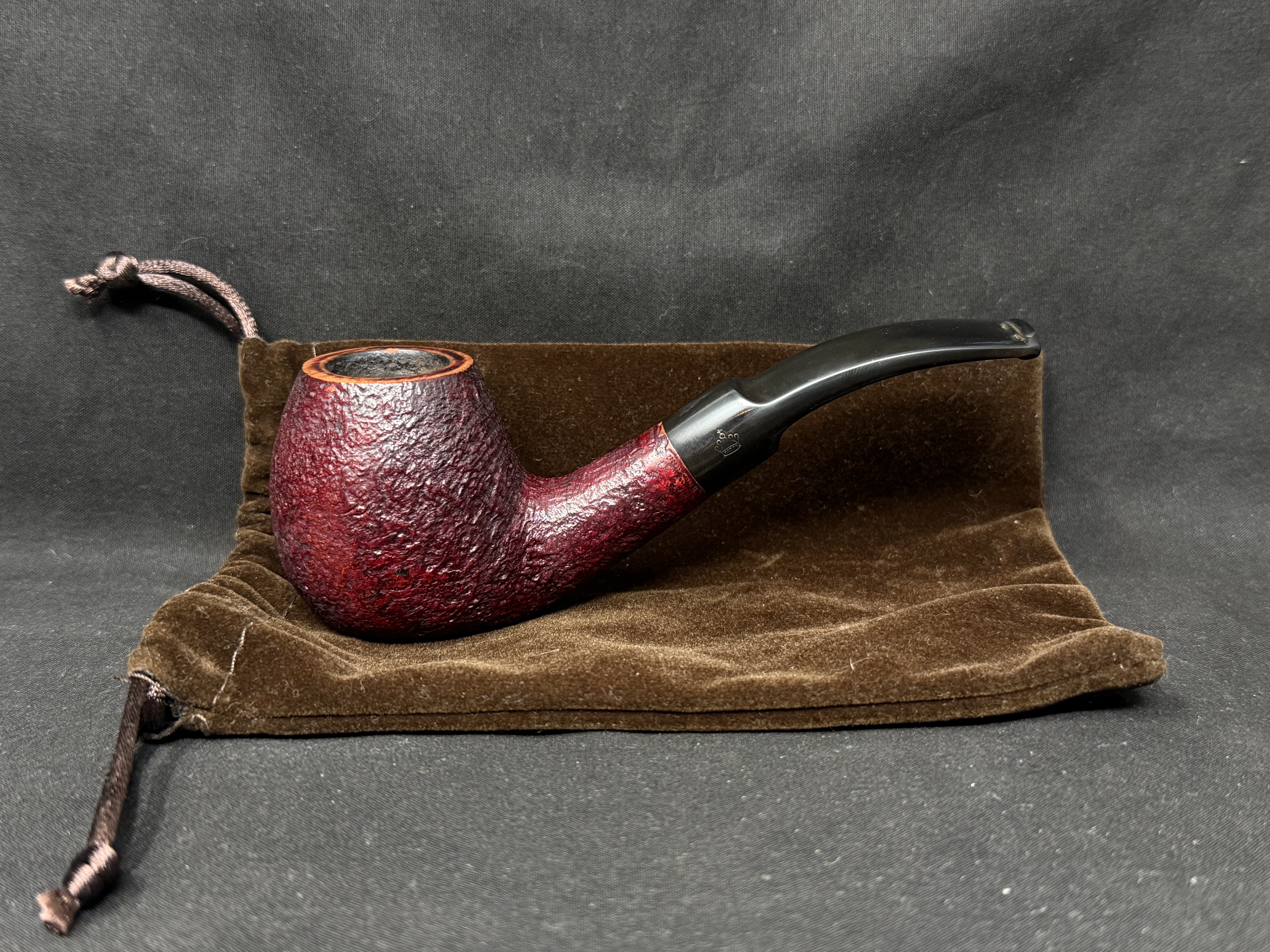 Stanwell Kong Christian Bent Brandy Sitter Shape 06 Estate Pipe Second 12