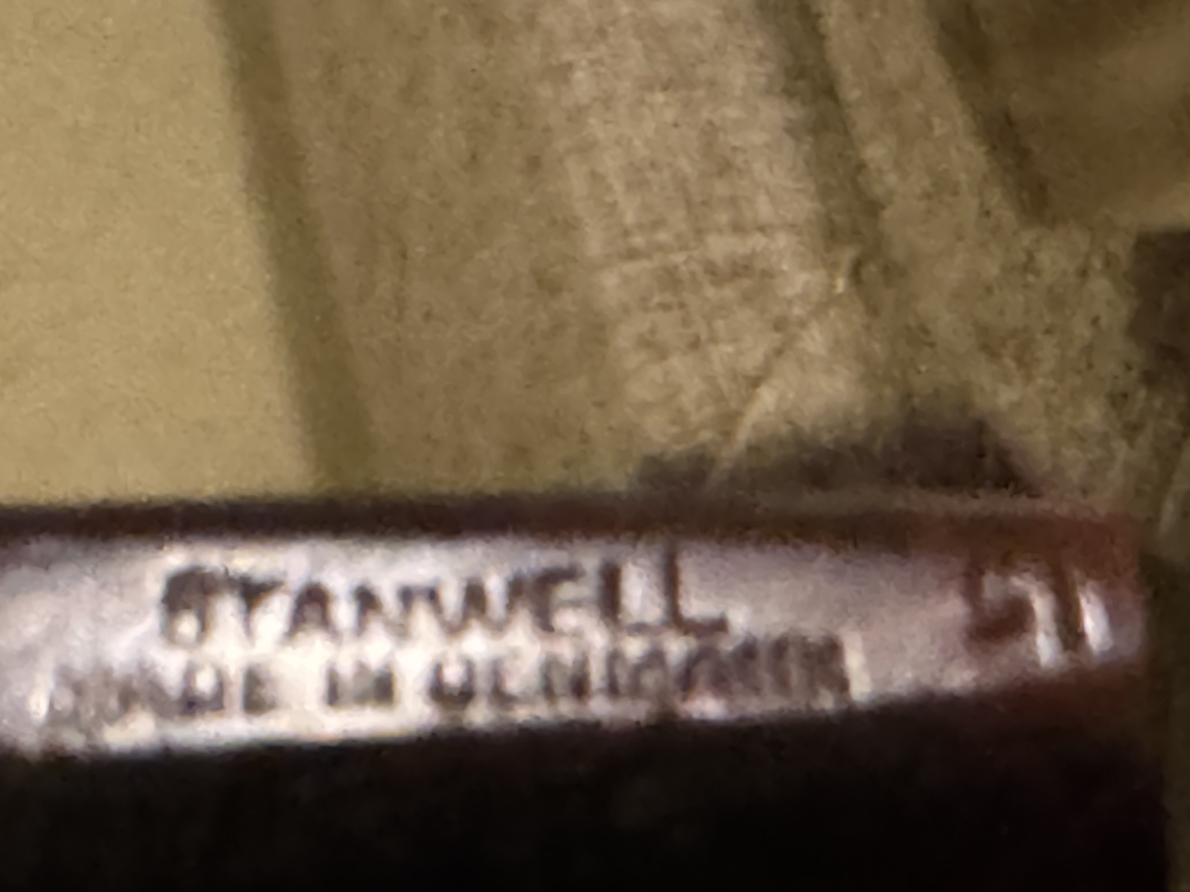 Stanwell Royal 51 Classic Sandblast Billiard - Danish Estate Pipe, Vulcanite Stem 10