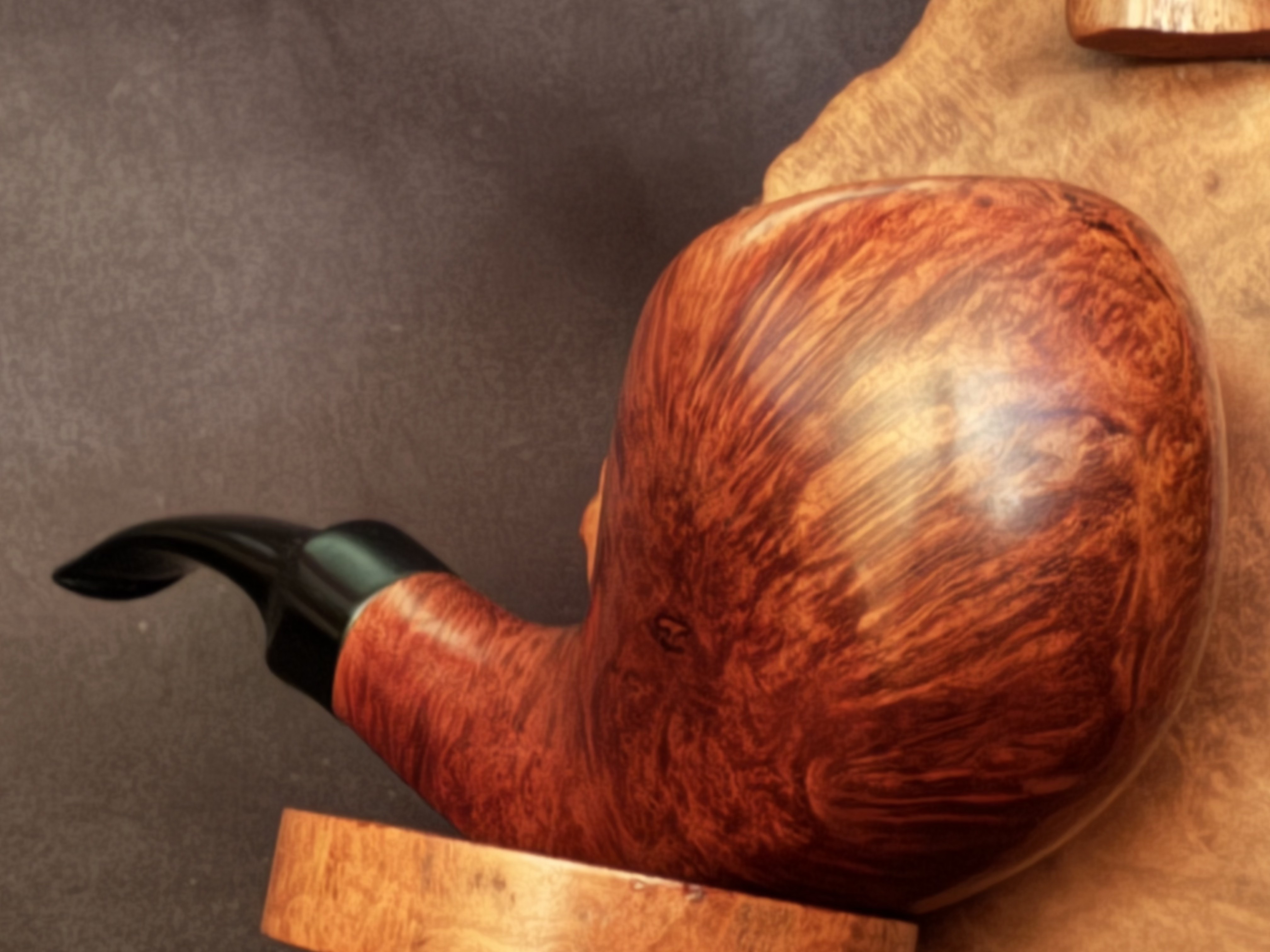 Stanwell Royal Briar Bent Acorn Shape 22 Smooth Finish Danish Estate Pipe, 1980-2015 7