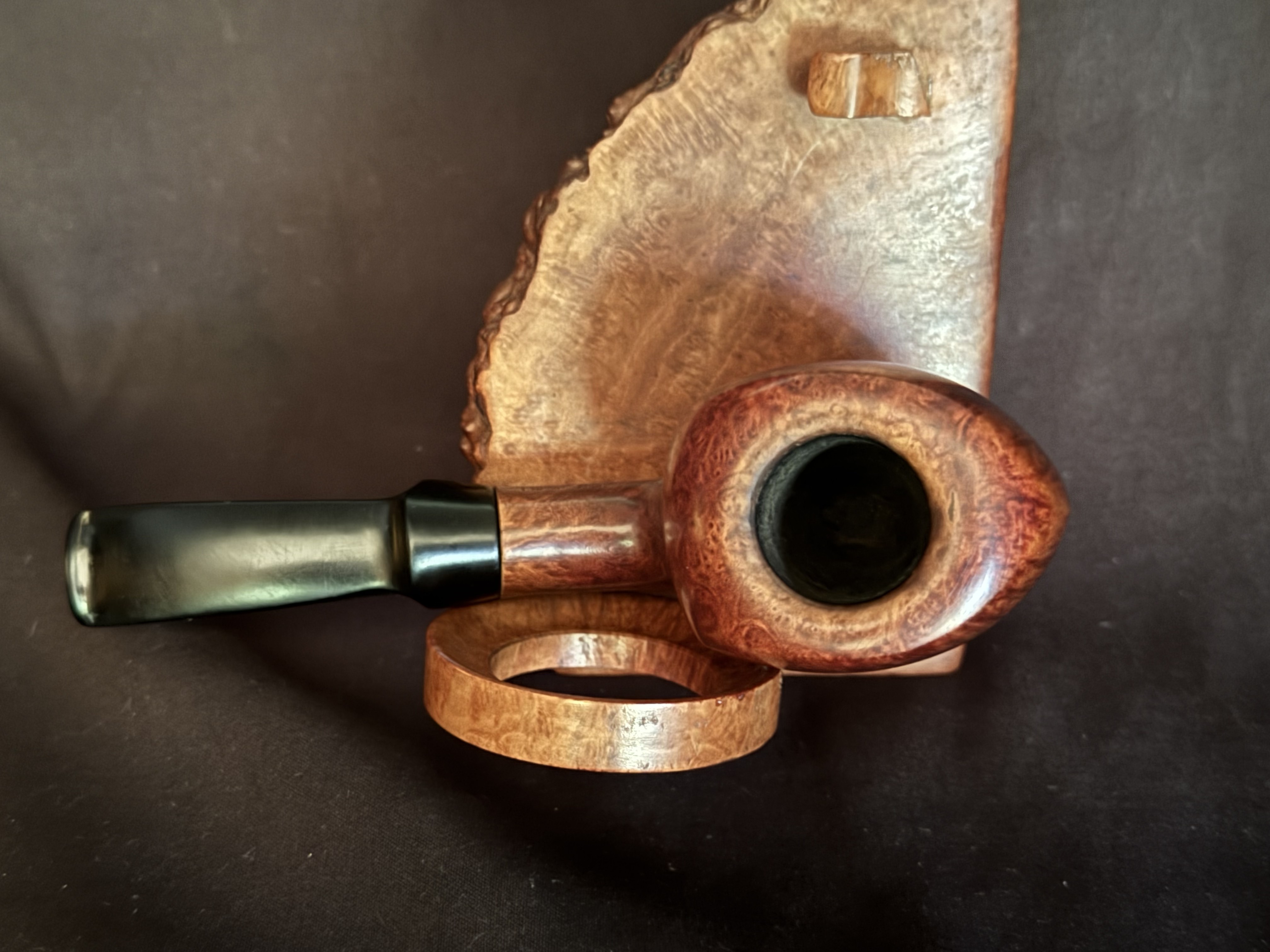 Stanwell Royal Briar Shape 77 Freehand Estate Pipe - Sixten Ivarsson Design, Danish Briar, Vulcanite 6