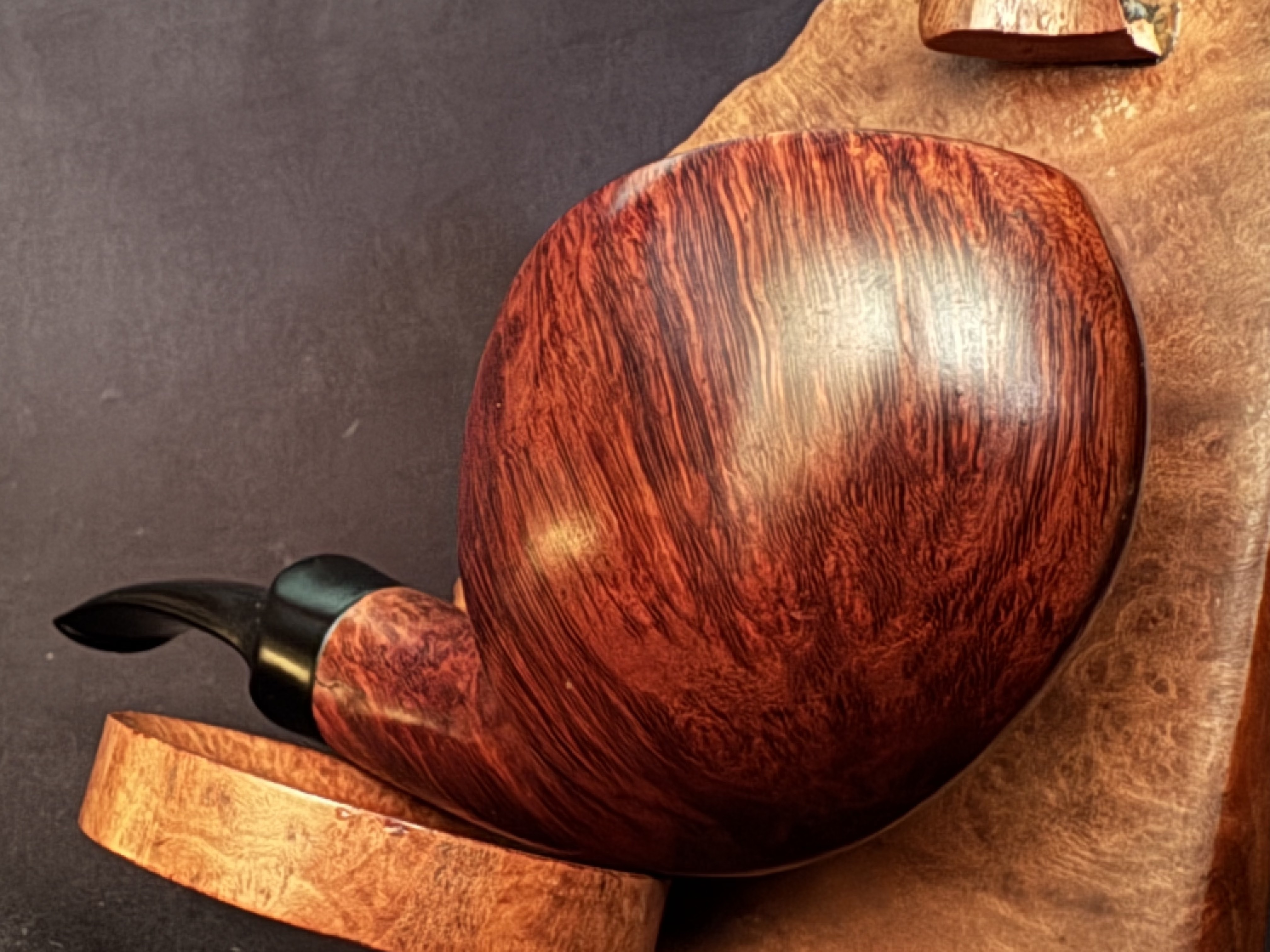 Stanwell Royal Briar Shape 77 Freehand Estate Pipe - Sixten Ivarsson Design, Danish Briar, Vulcanite 15